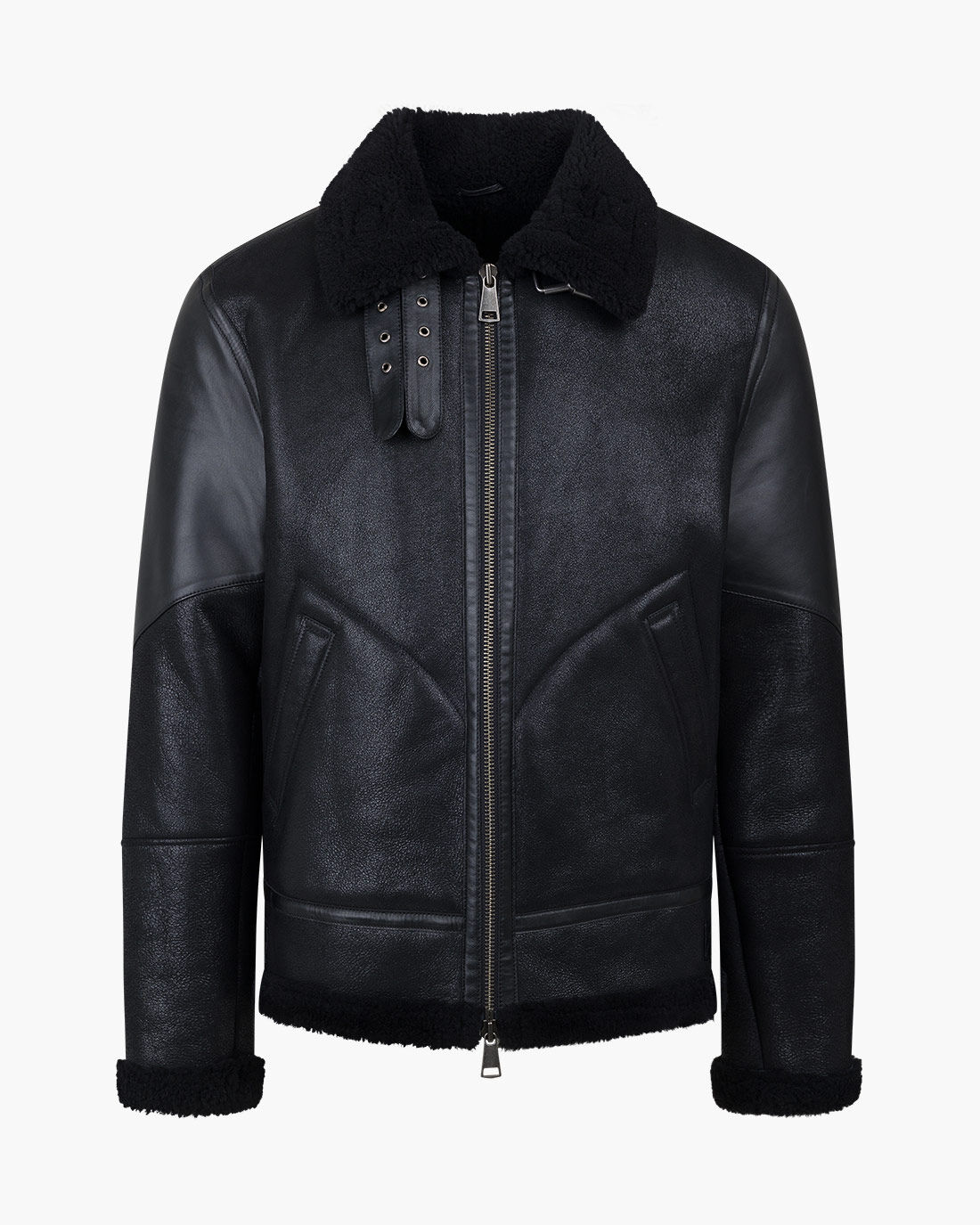 Juan Shearling Leather Jacket