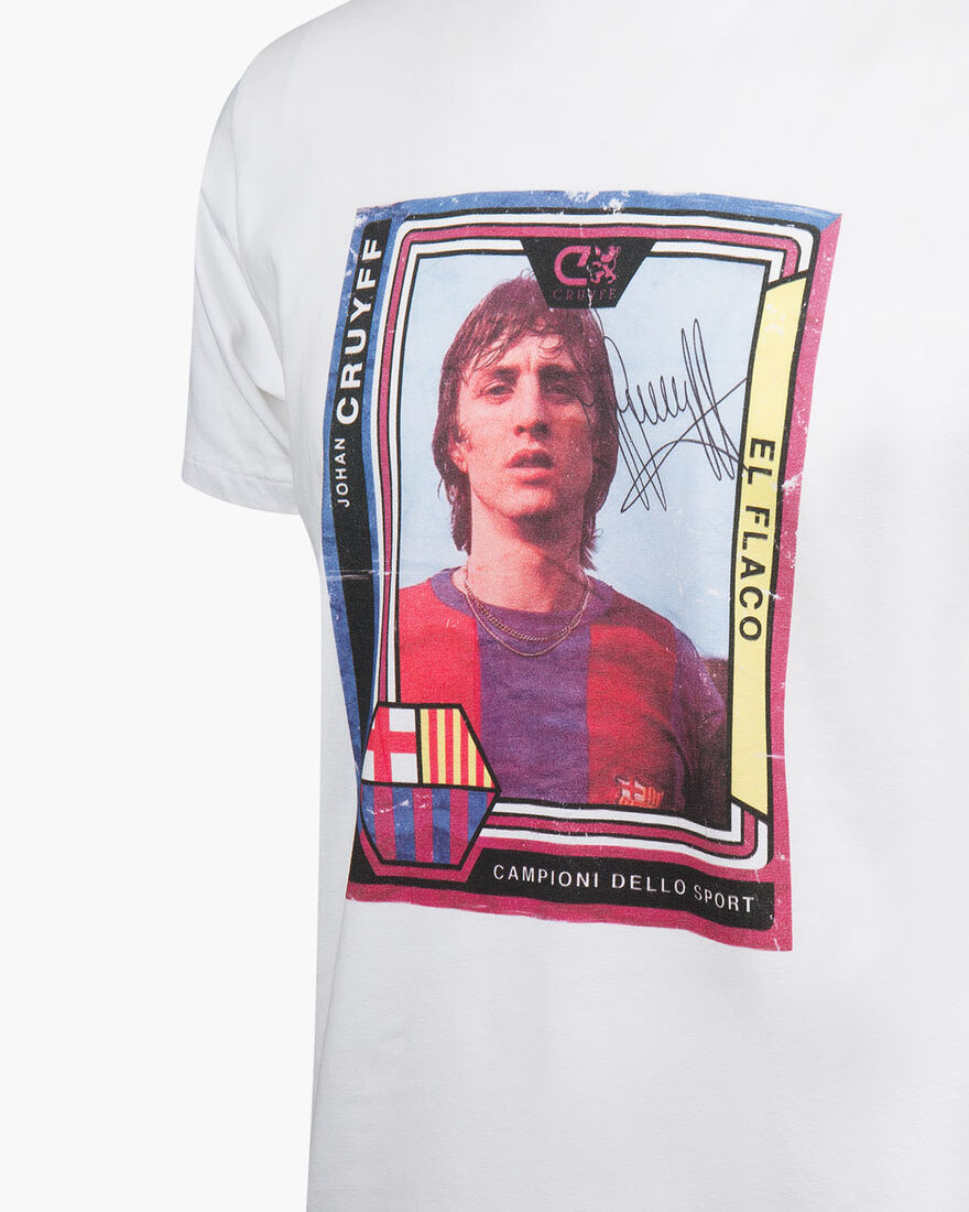 Cruyff Memorial  Tee BCN, White, hi-res