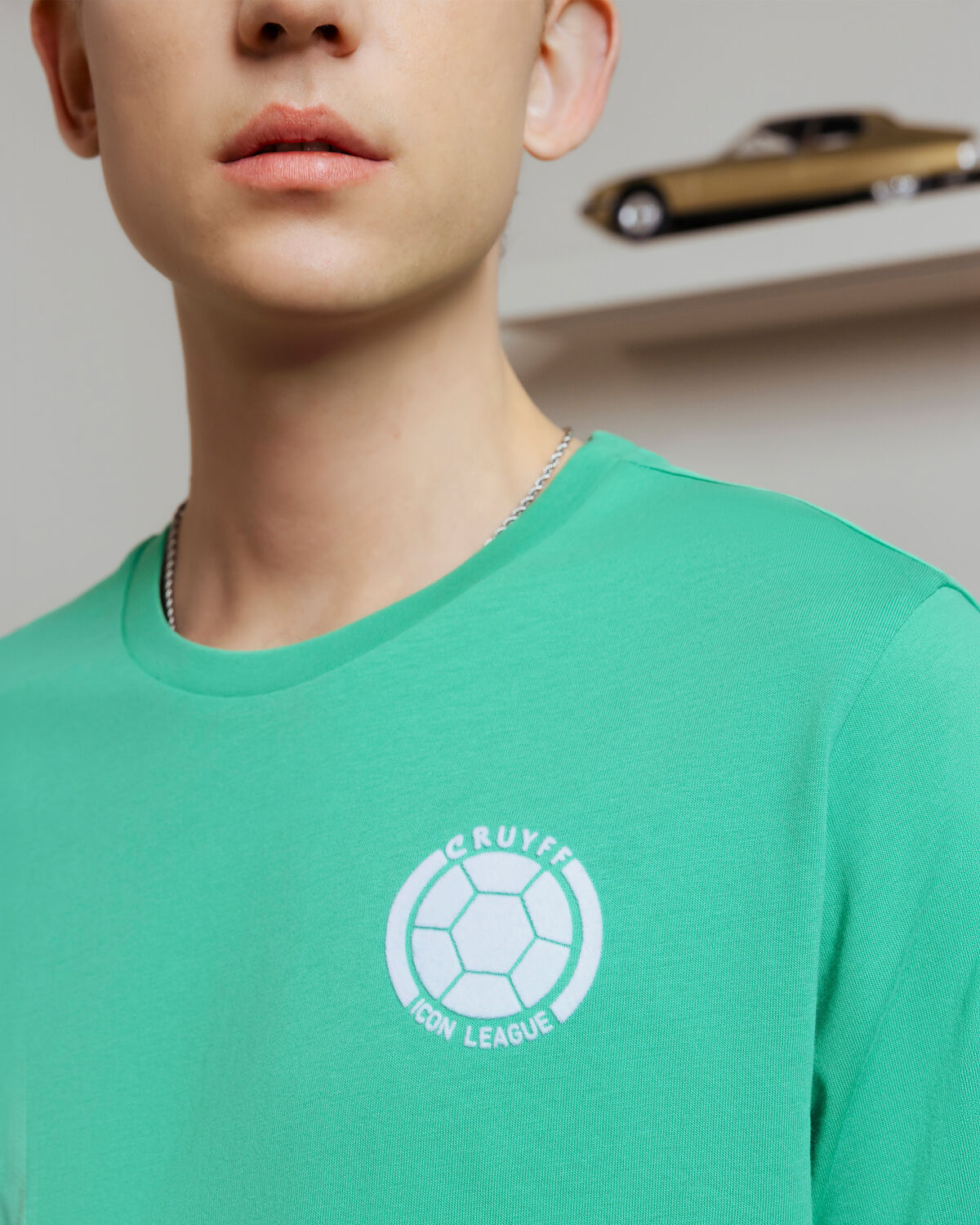 Team Cruyff Tee, Mint Green, hi-res