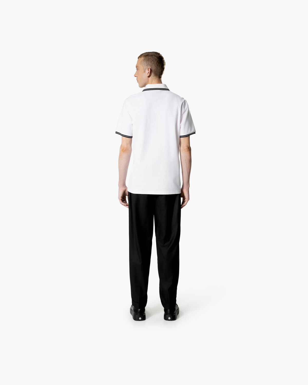 Luxury Piquet Polo, White, hi-res