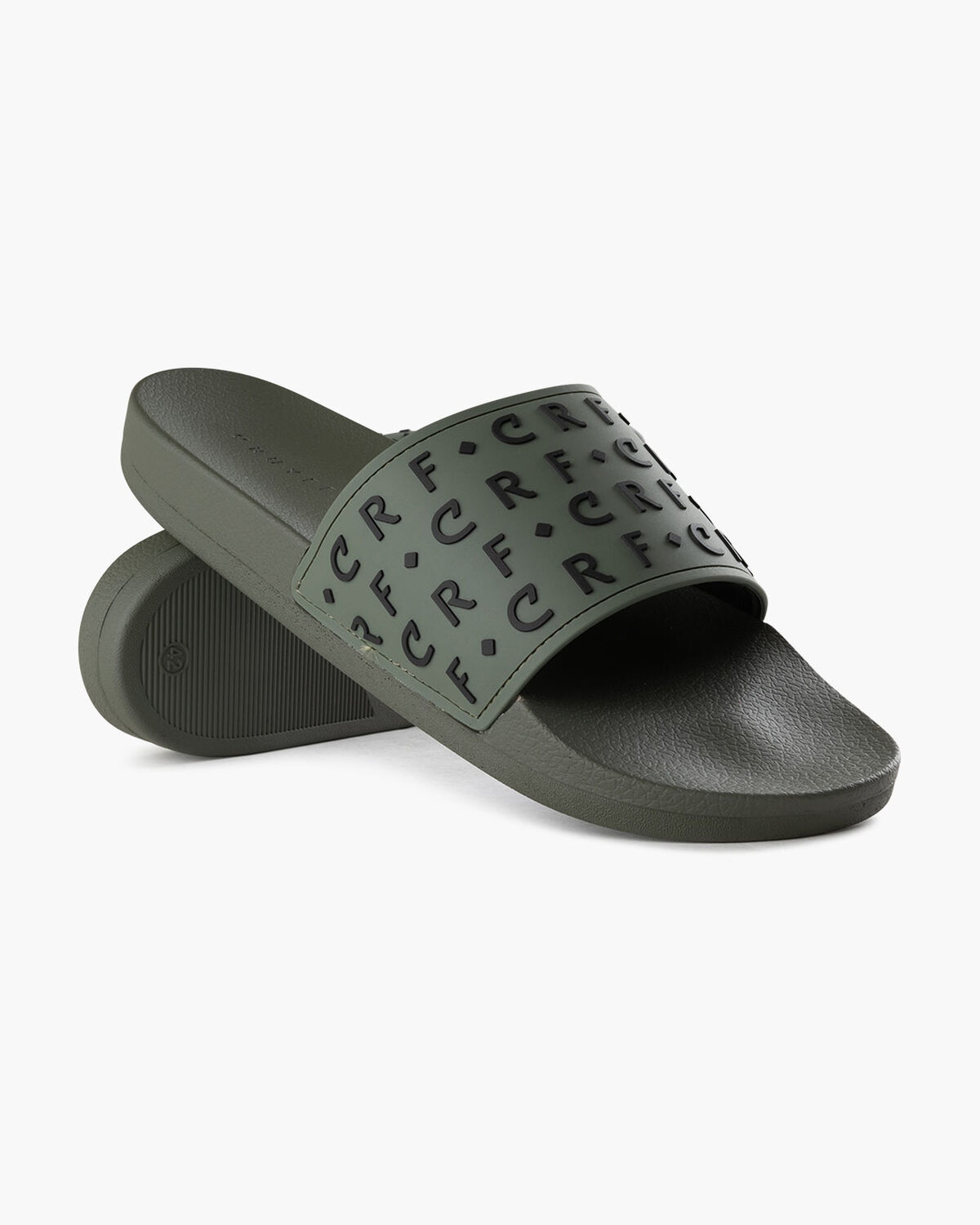CRF Slide - Gommata, Dark green, hi-res