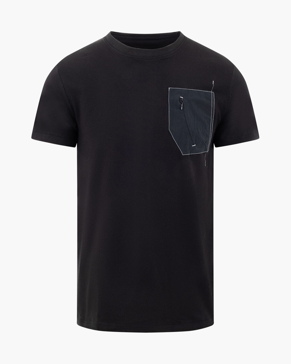Metallic Tee, Black, hi-res