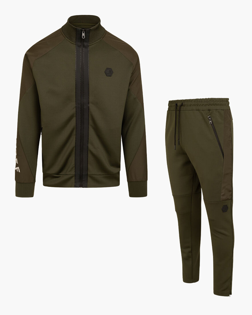 Barnetta Suit - 95%Polyester 5%Elastane, Green/Silver, hi-res