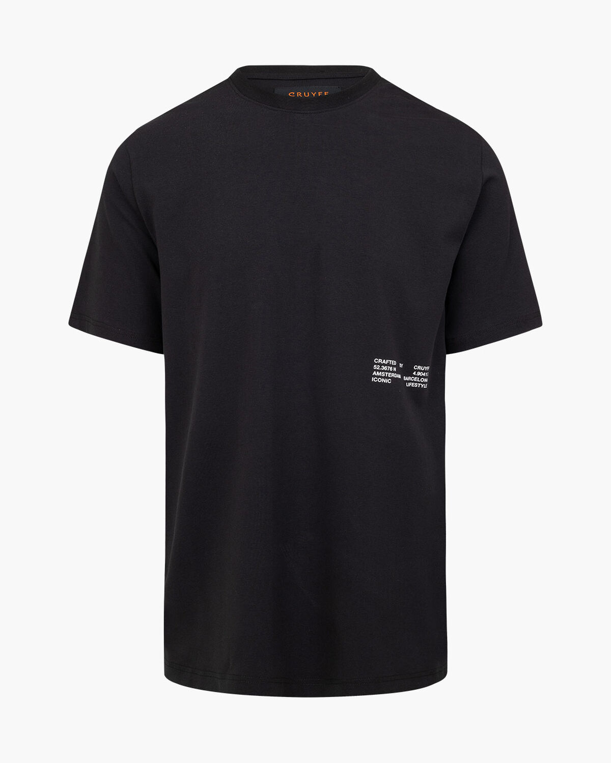 Mica Tee - 95% Cotton 5% Elastane, Black, hi-res