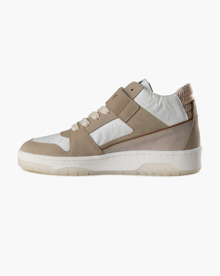 Baloncesta BCN - Leather/Metallic Leather/Suede, Multicolor, hi-res