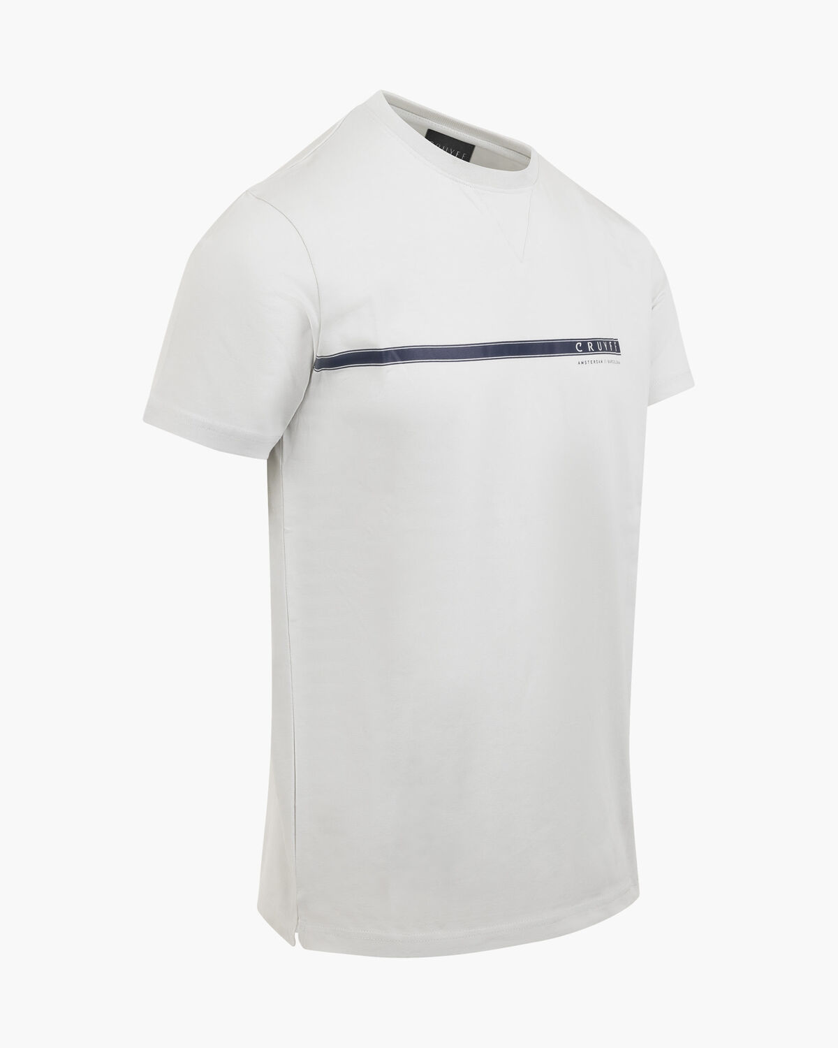 Linear Graphic Tee, Light Grey, hi-res