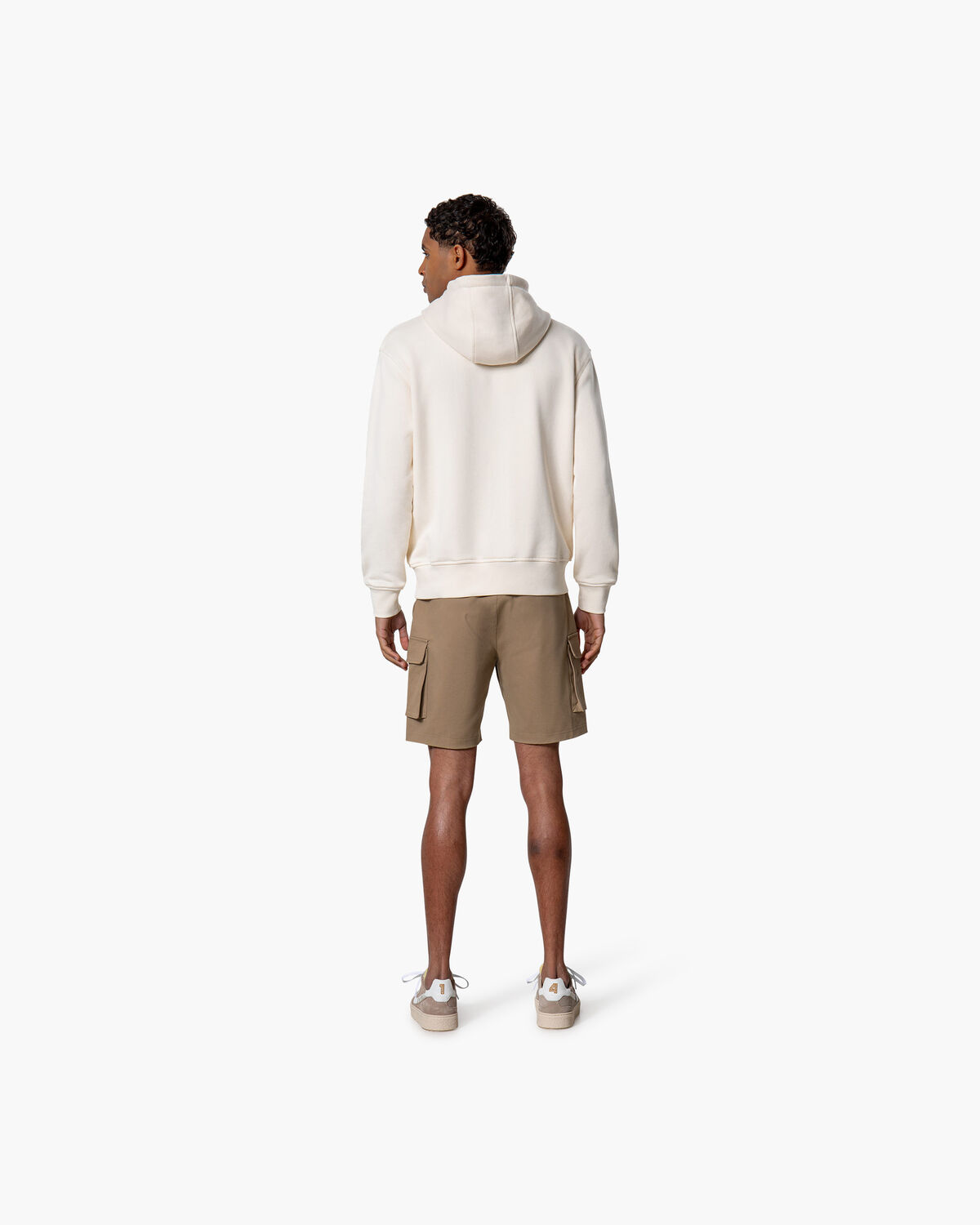 Cruyff Avatar Hoodie, White/Orange, hi-res