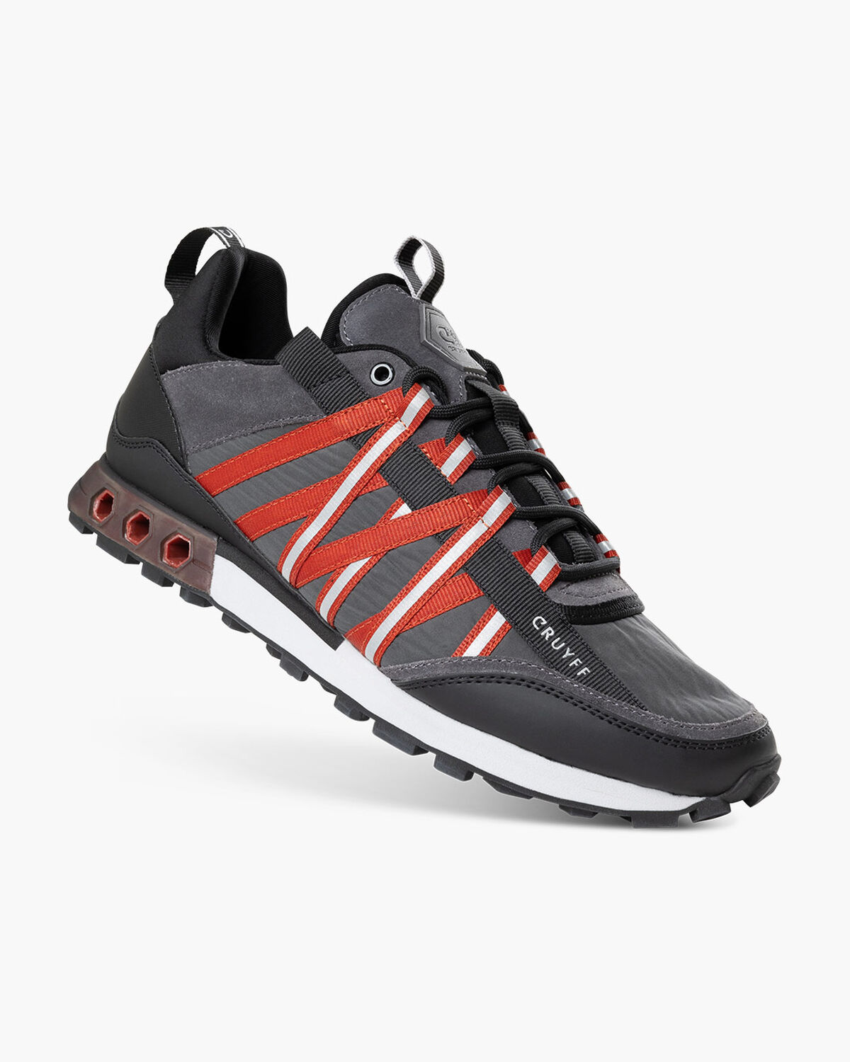Fearia Hex, Grey/Red, hi-res