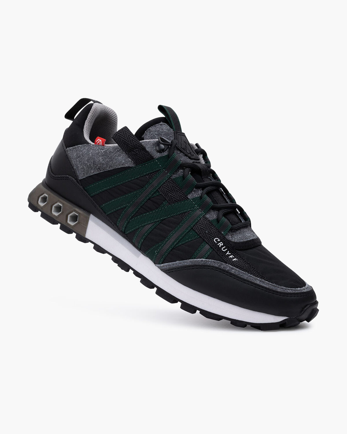 Fearia Hex \\ Montserrat, Black/Green, hi-res