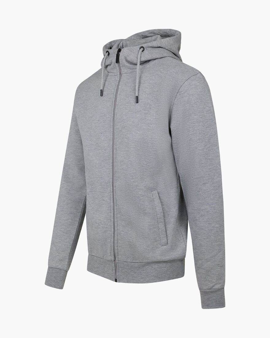 Hernandez Zip Thru Hood, Grey, hi-res
