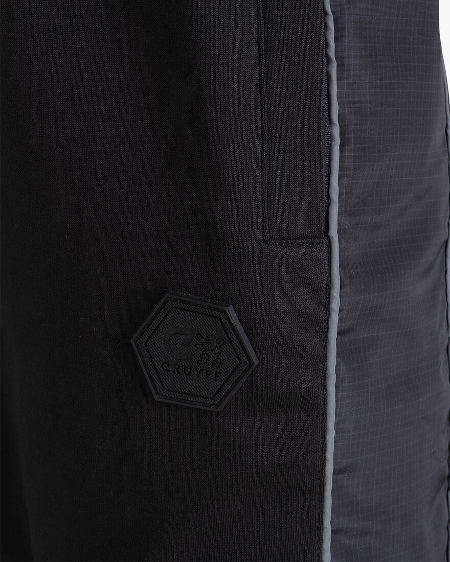 Aiden Track pants - 80% Cotton 20% Polyester, Black, hi-res