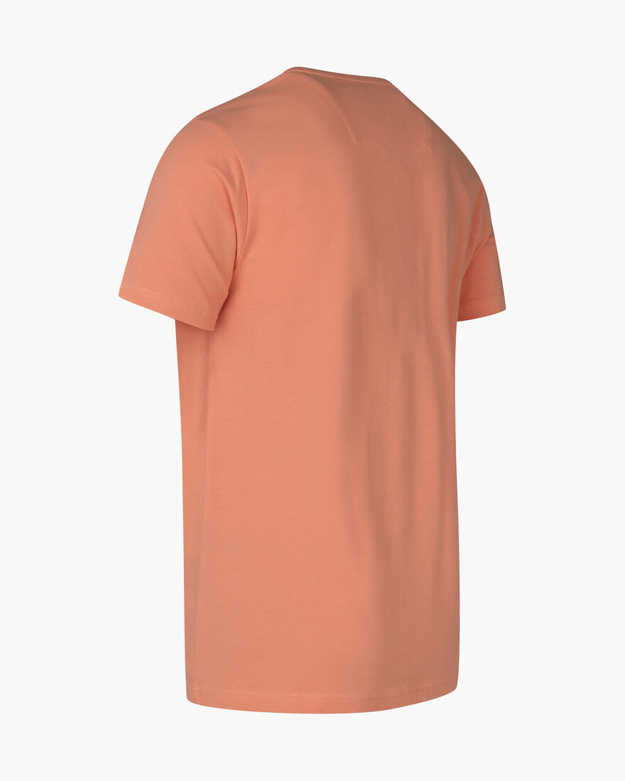 Kane Tee - 95% Co 5%Ea, Coral, hi-res