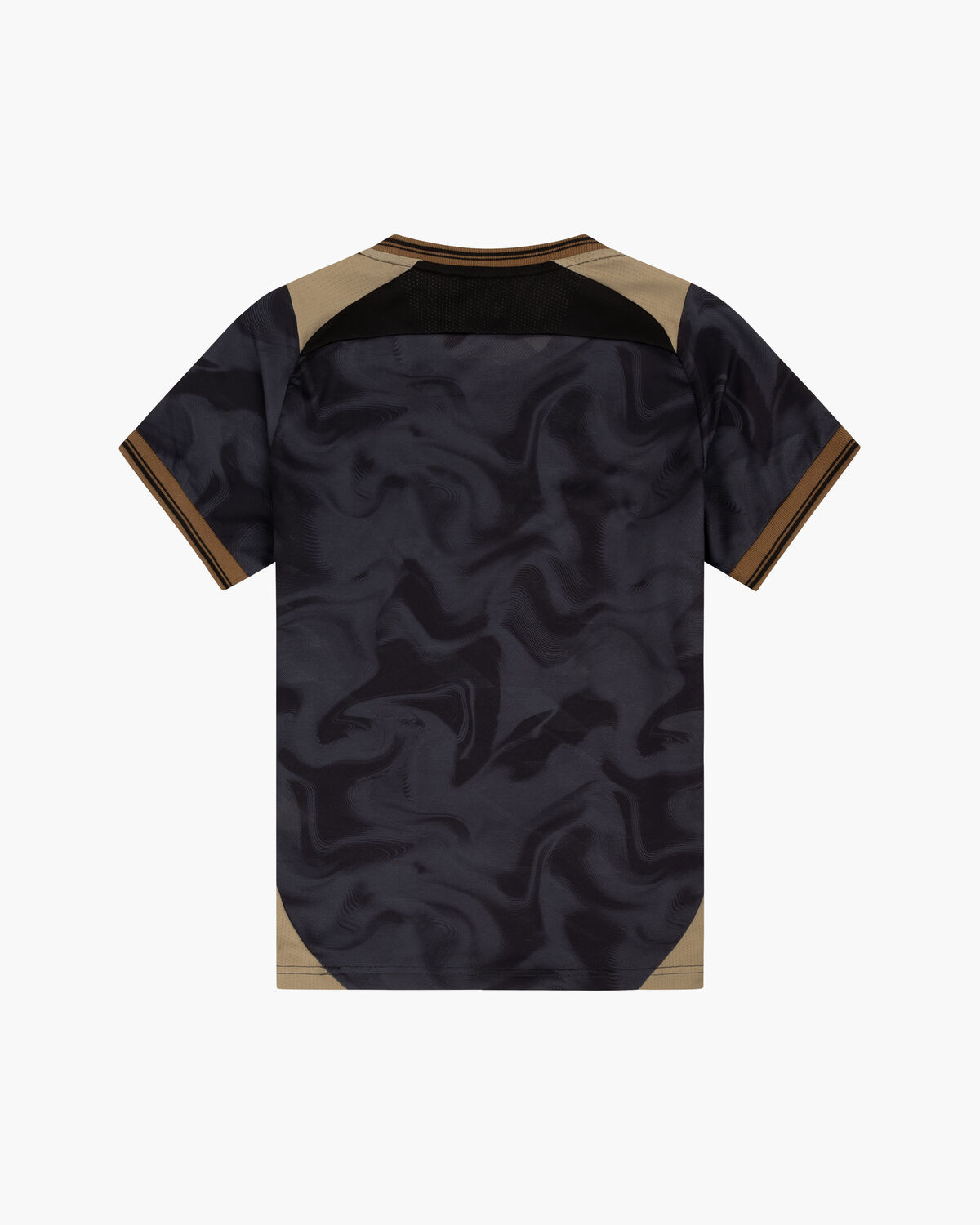 Defense Tee, Black/Gold, hi-res