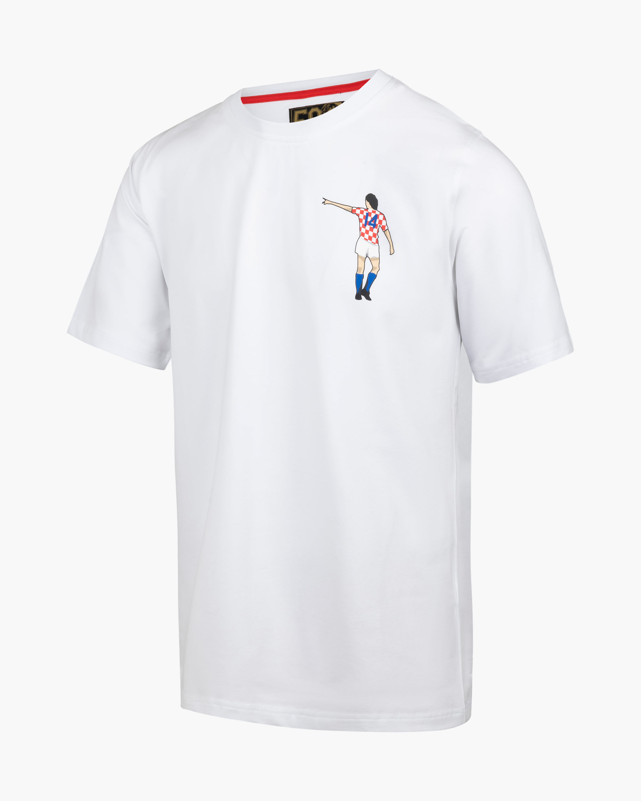 Shop Dos Rayas Graphic Tee - Croatia | Official Cruyff Webshop