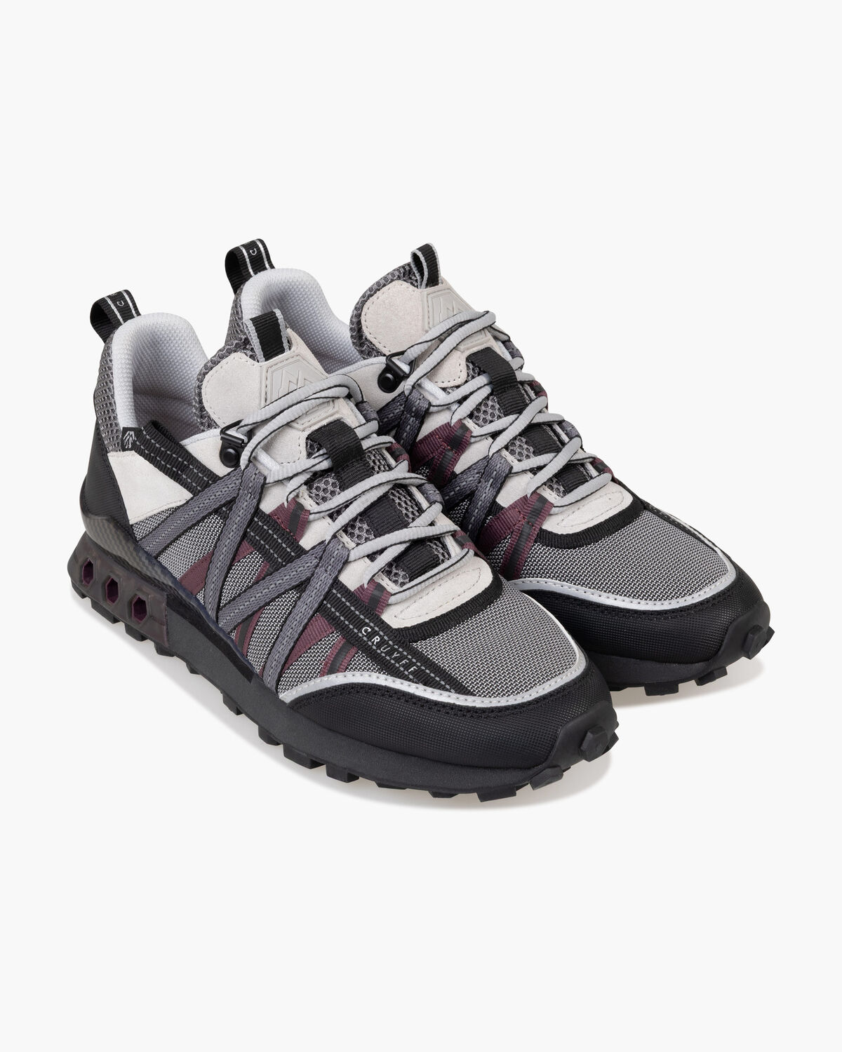 Fearia Hex-Tech // Montserrat, Grey/Red, hi-res