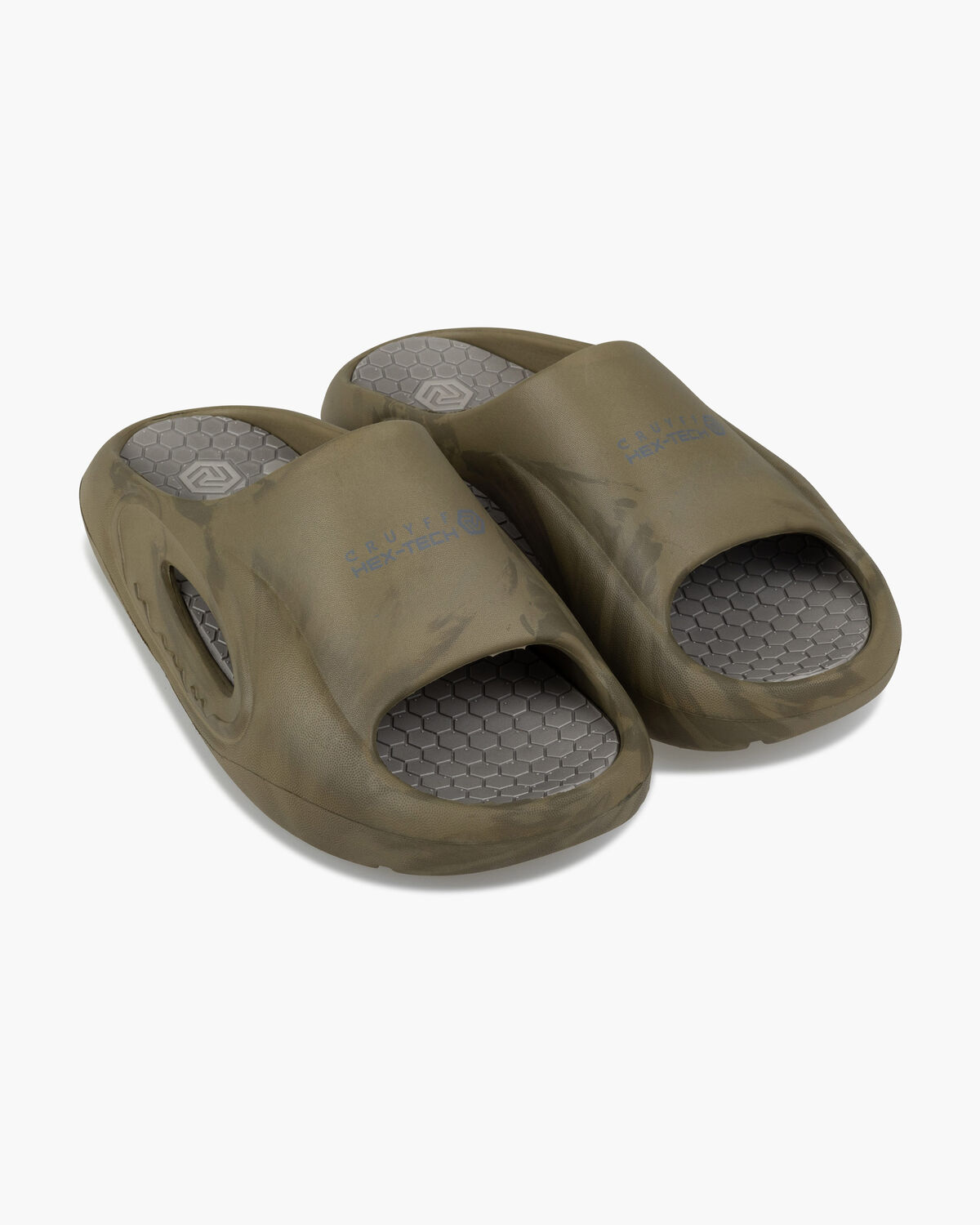 Recovery Hex-Tech slide, Forest Green, hi-res