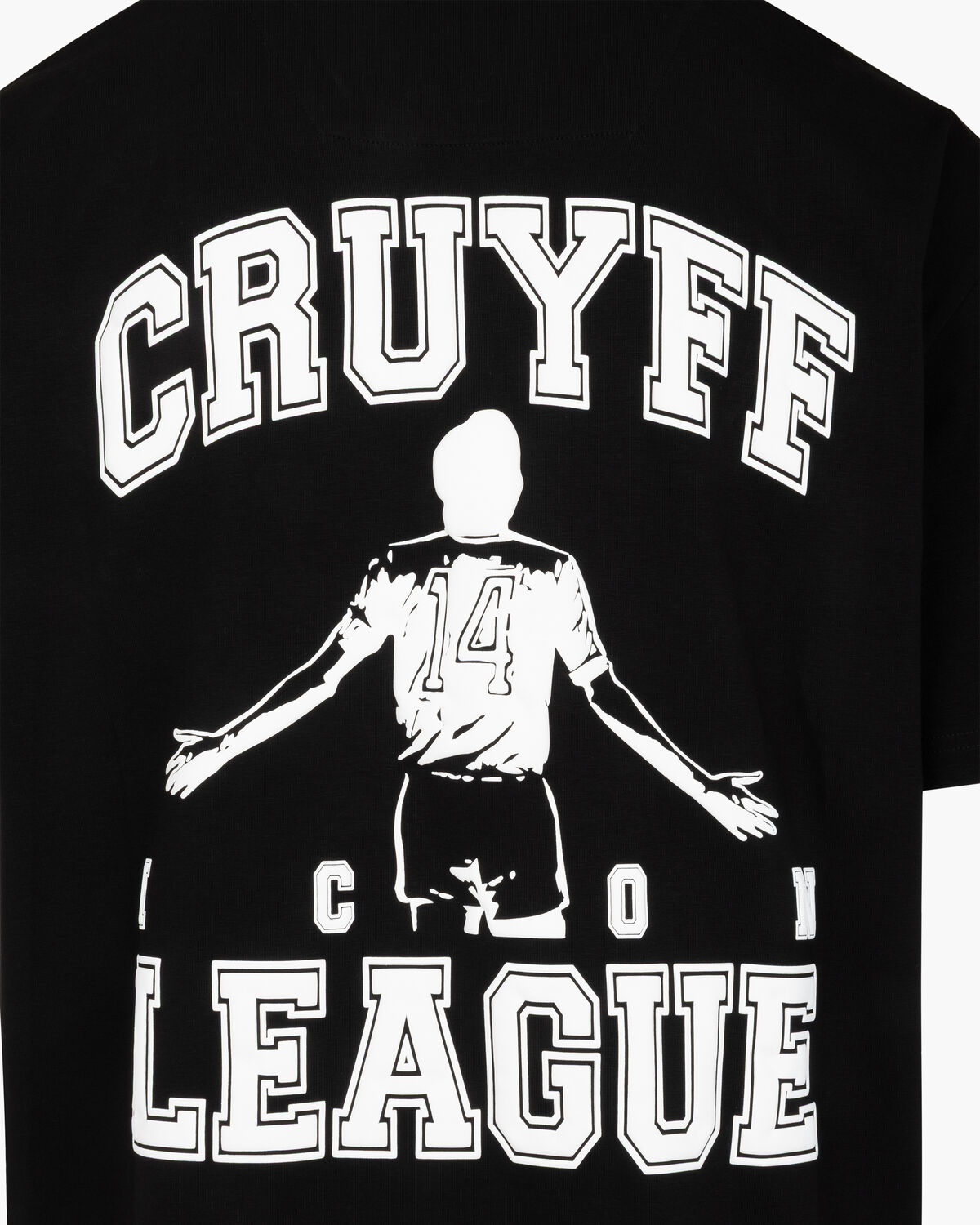Cruyff League Tee, Black, hi-res