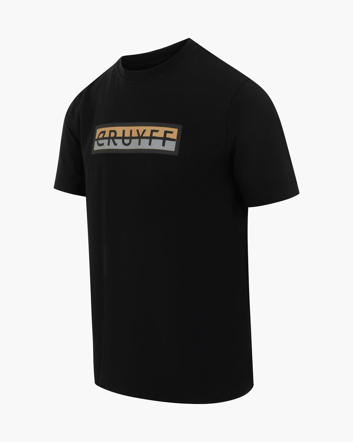 Cruyff ID Tee, Black/Gold, hi-res