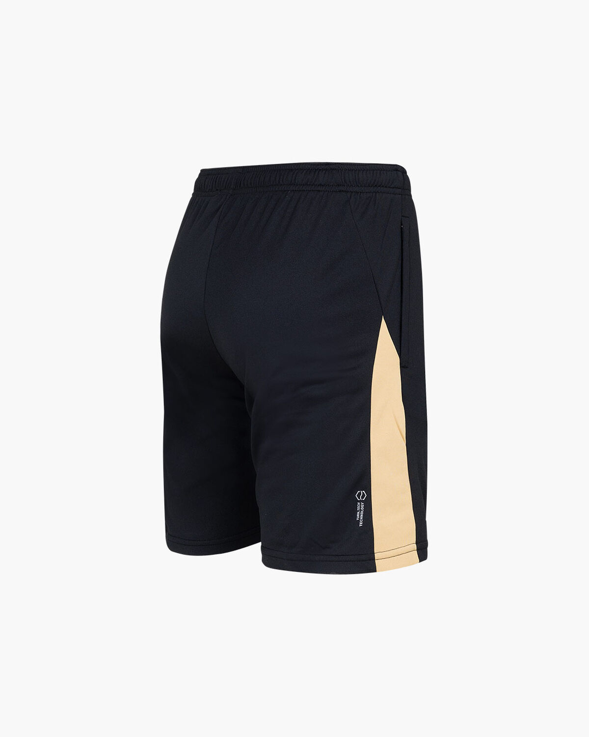 Cruyff Tech Turn Short Junior, Black/Gold, hi-res