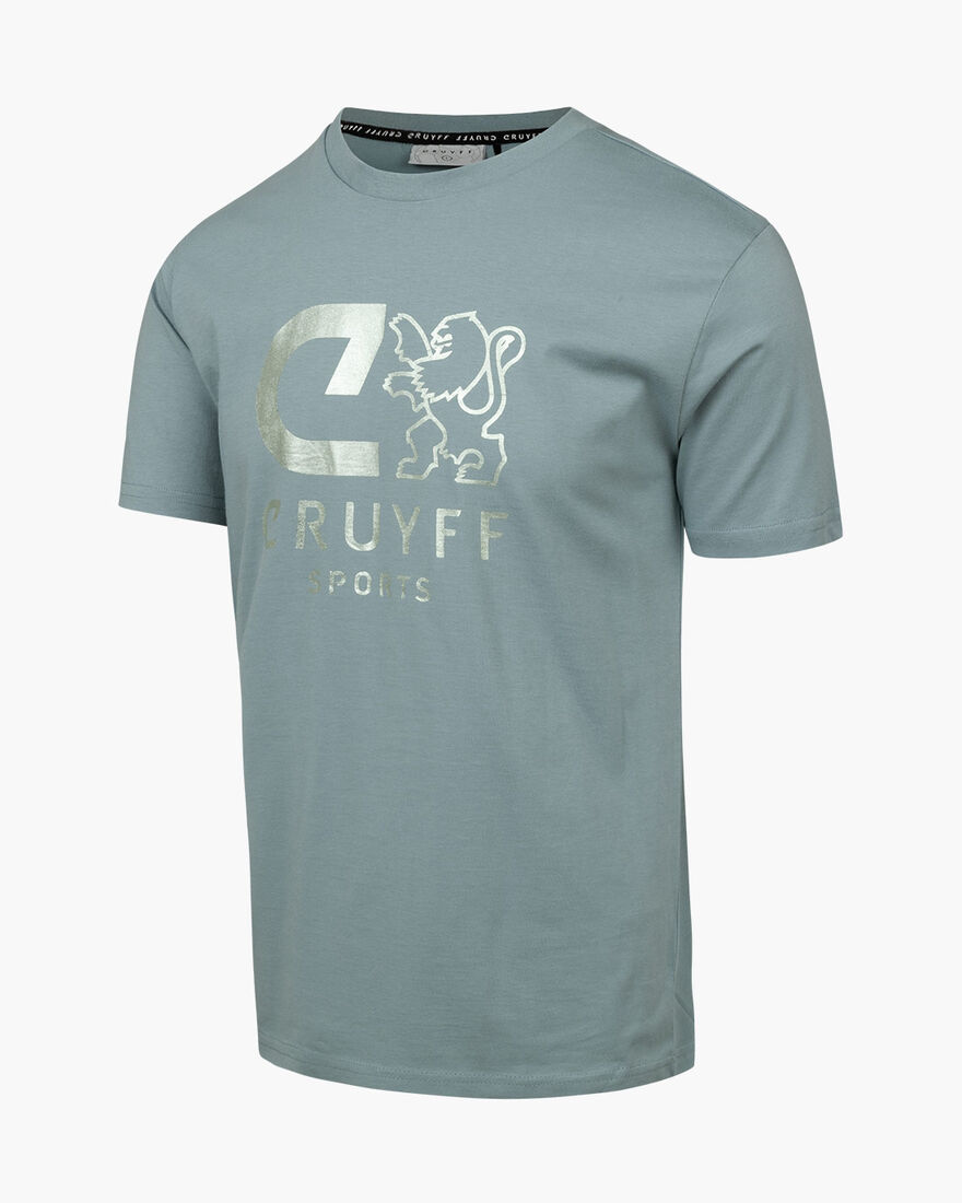 Booster Tee  - 100% Cotton, Blue, hi-res