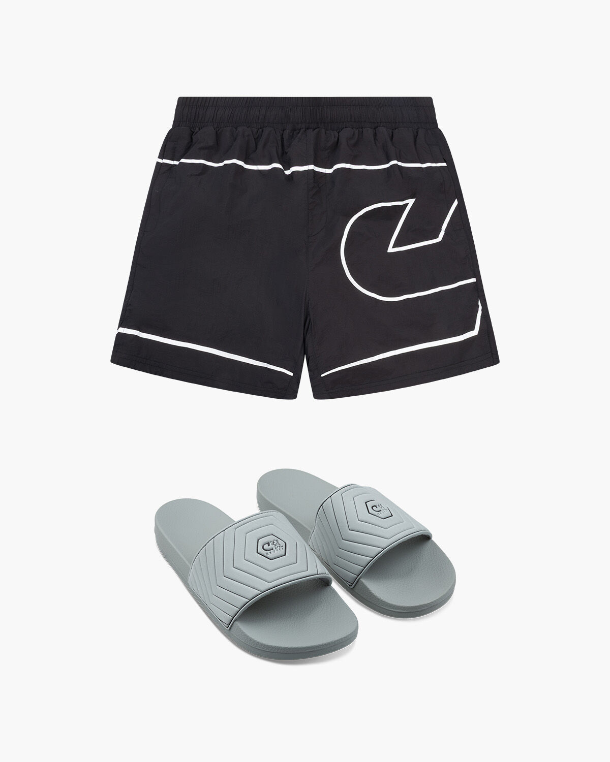 Boxsta Swimshorts & Hex Slide, , hi-res