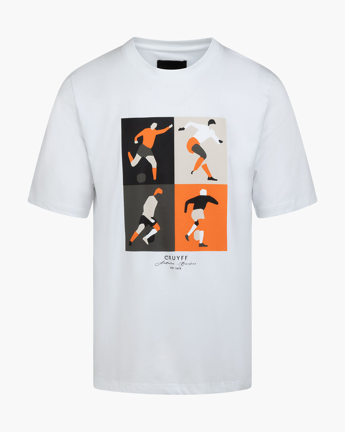 Cruyff Turn Tee, White, hi-res