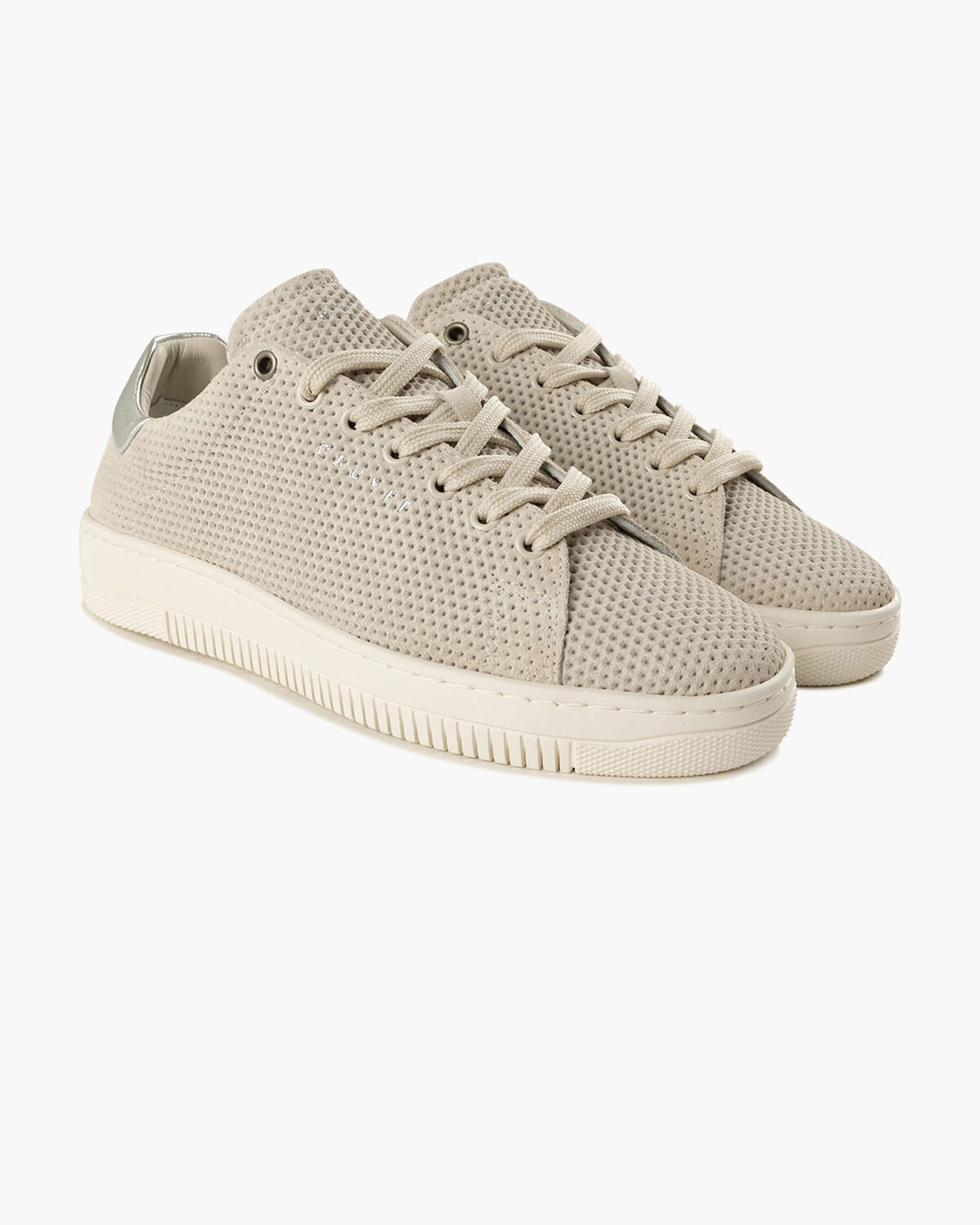 Joan - Debossed Suede/Metallic Leather, Sand, hi-res