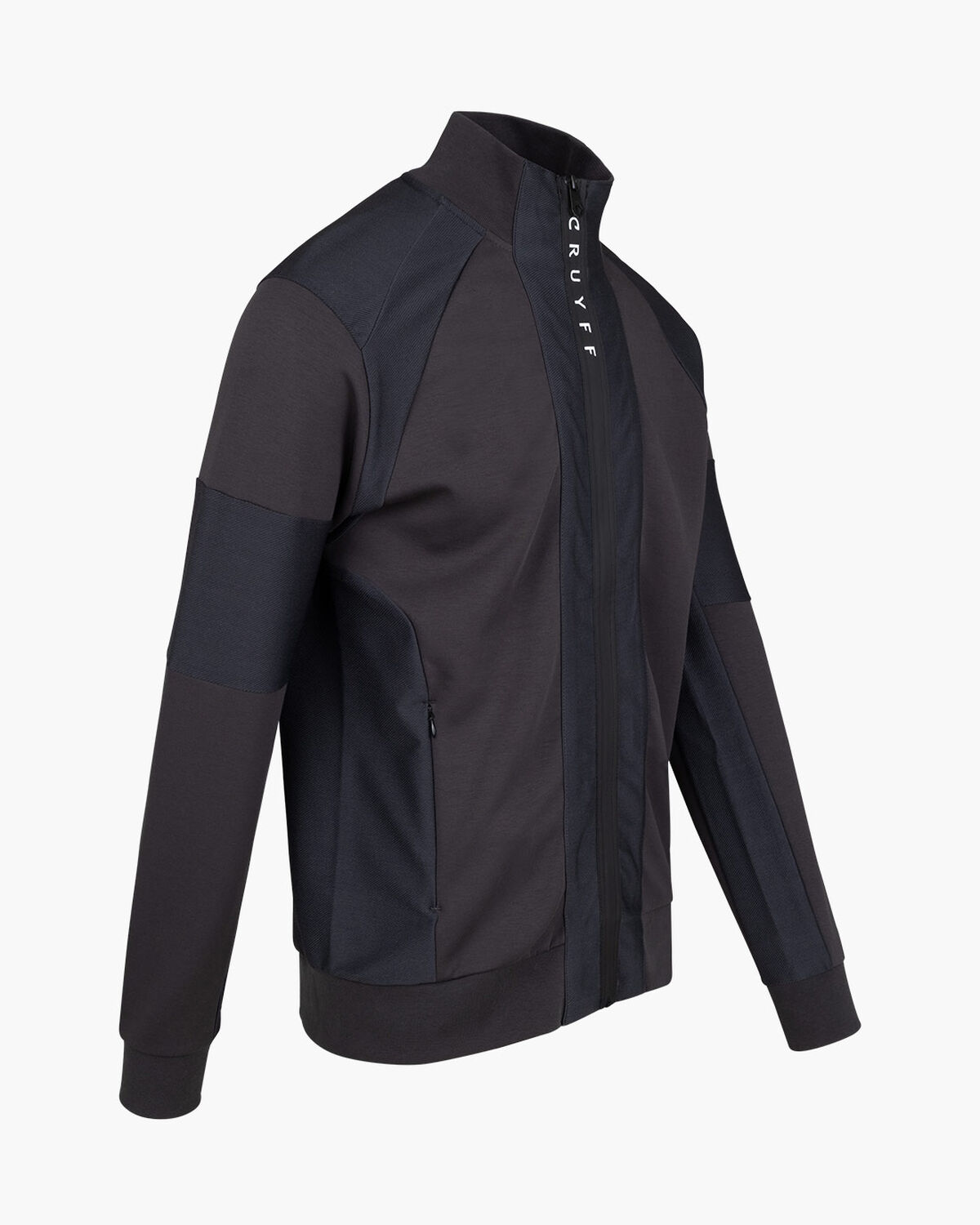 Etherio Track Top, Charcoal Grey, hi-res