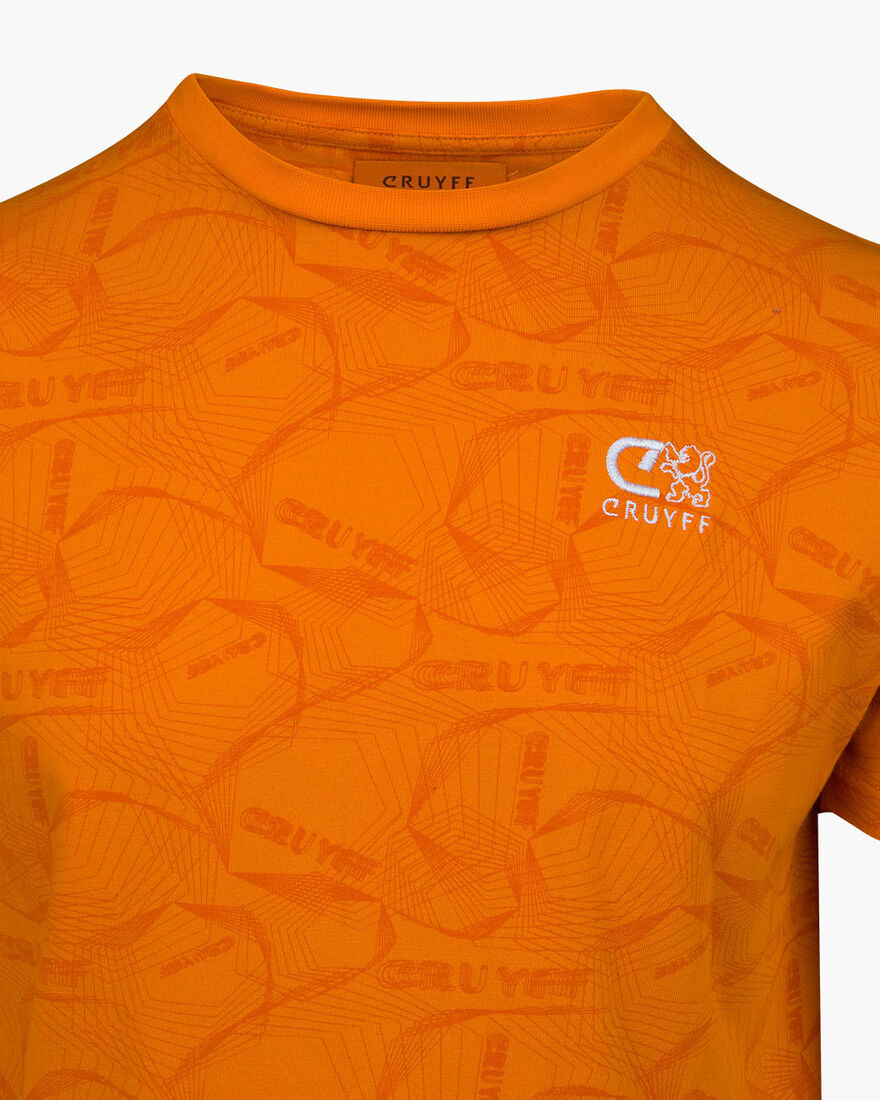 Aleix SS Tee - Mint - 100% cotton, Orange, hi-res