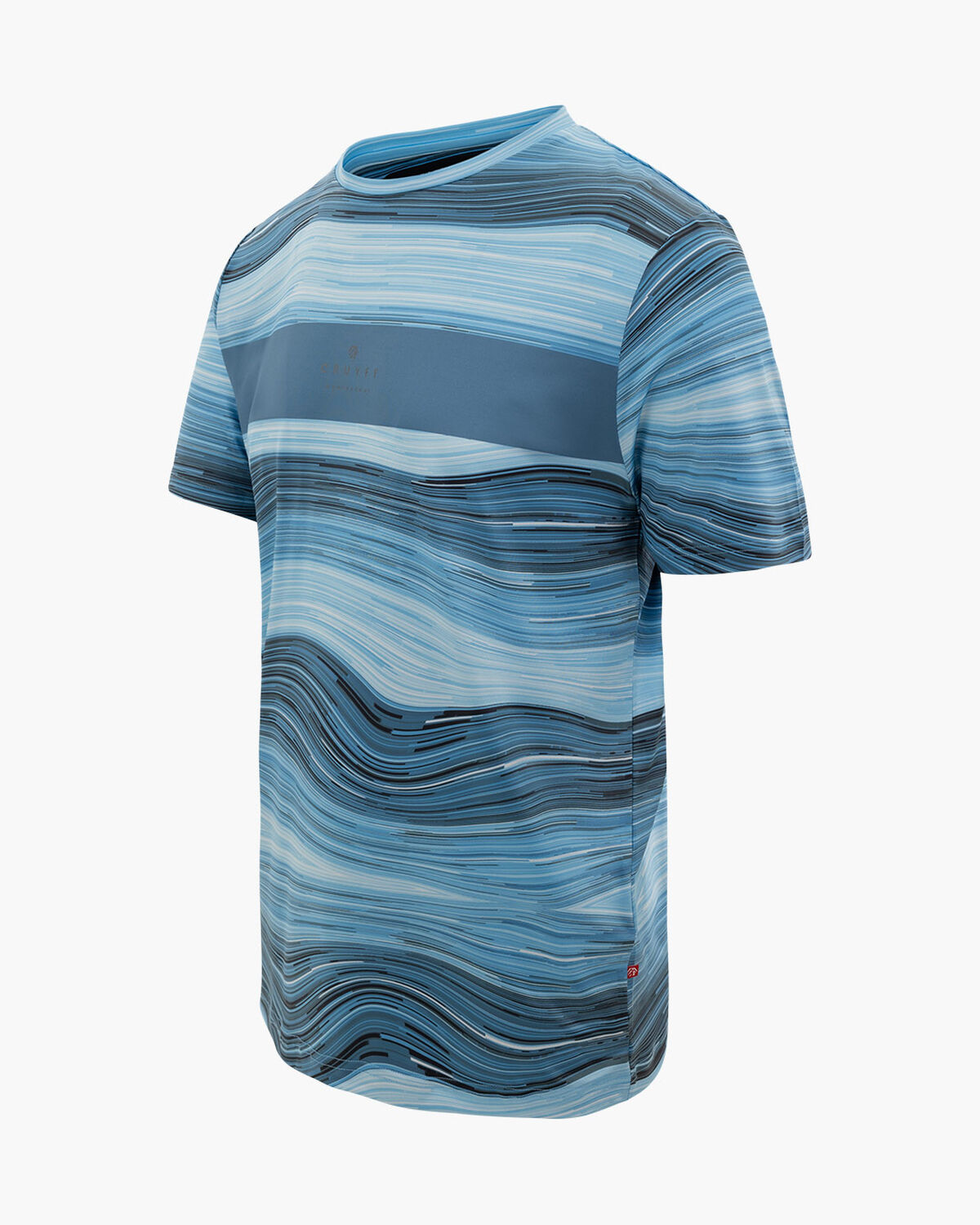 Temblor T-Shirt, Blue/White, hi-res