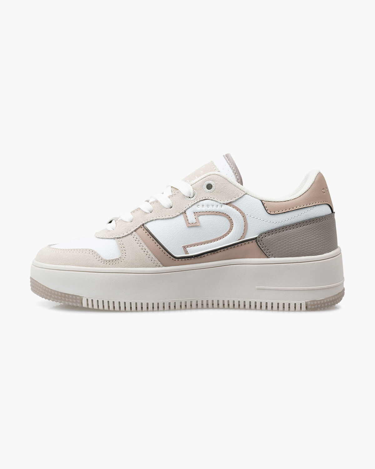 Campo Low Lux - Tall, White/Brown, hi-res