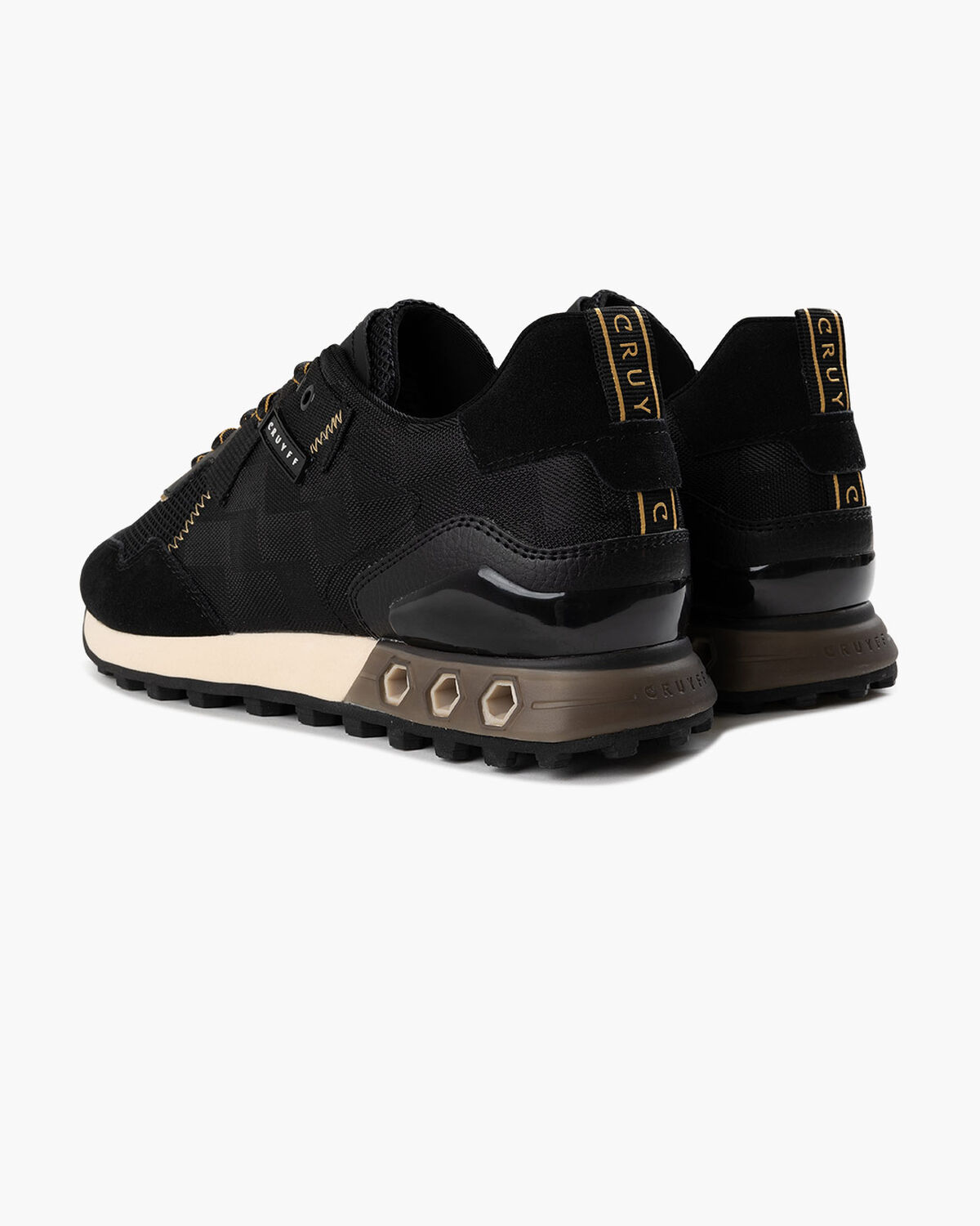Superbia Hex - Teknit Mesh/Suede, Black/Gold, hi-res