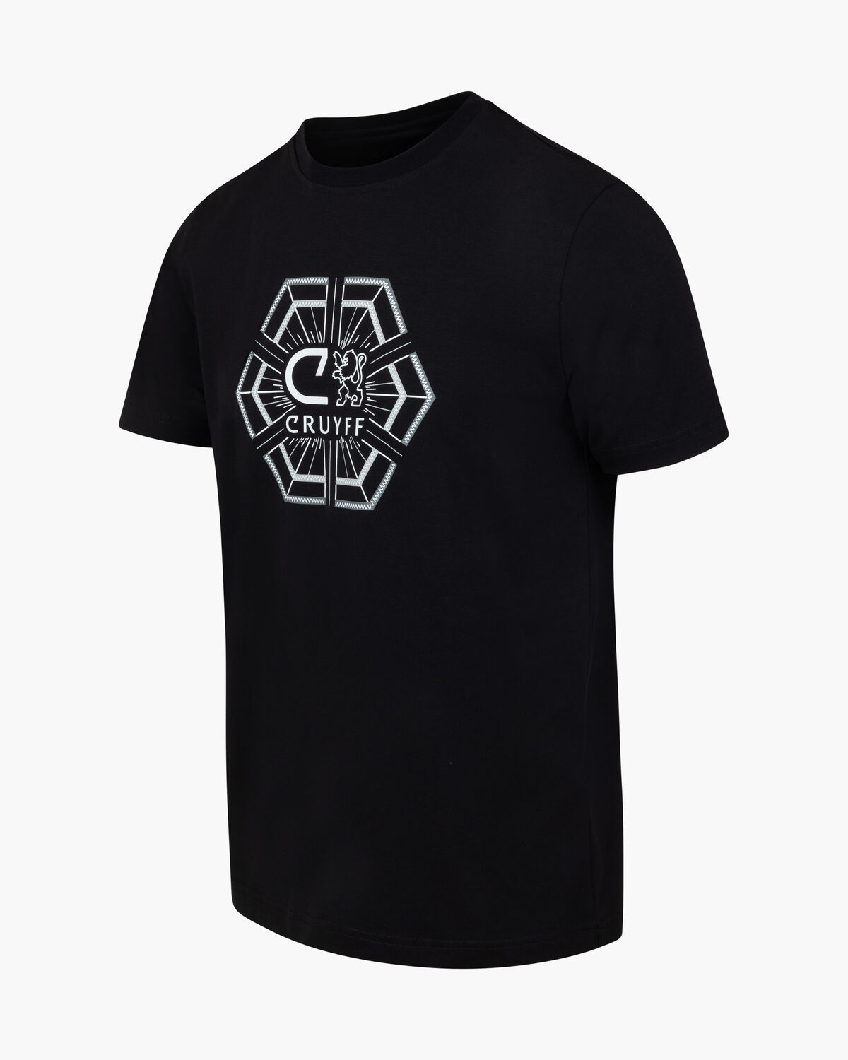 C-Lion Geo Tee, Black, hi-res