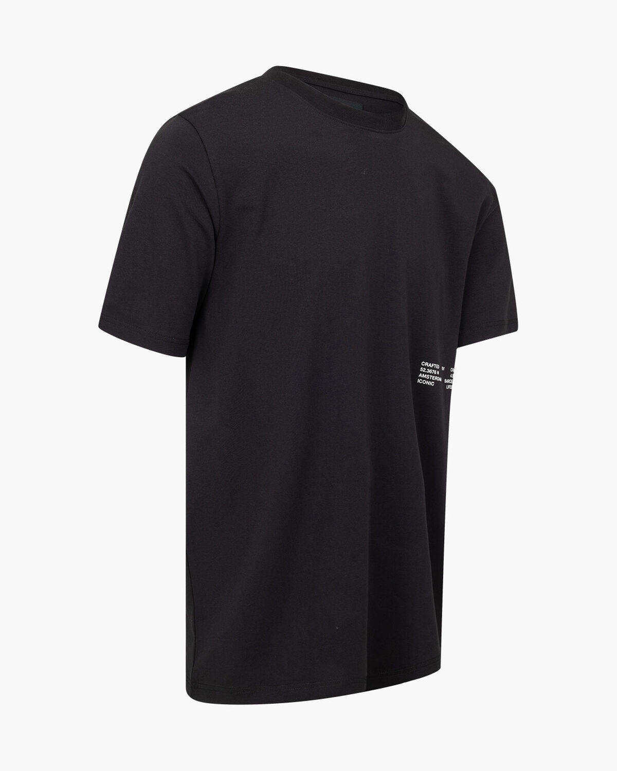 Mica Tee - 95% Cotton 5% Elastane, Black, hi-res
