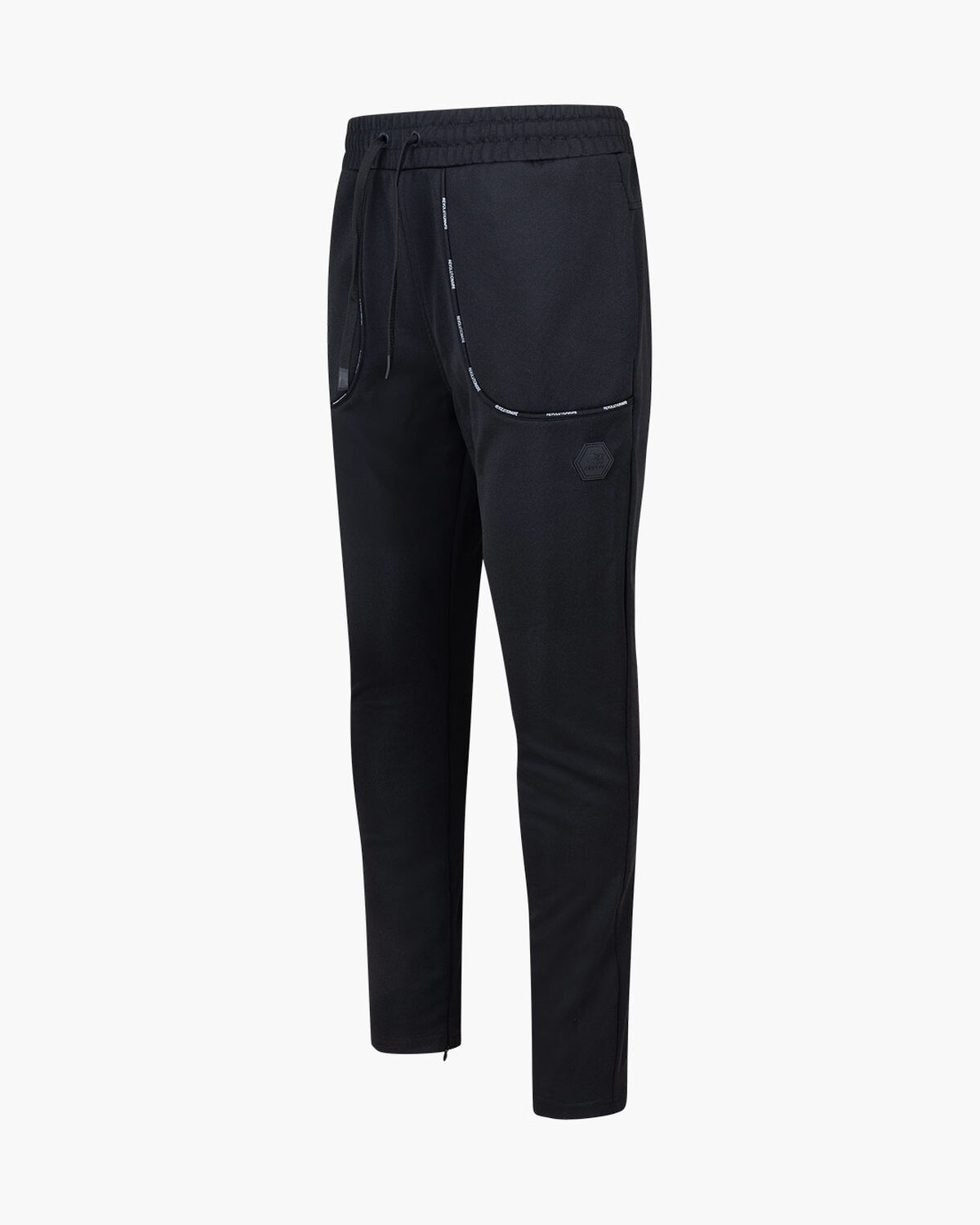 Revolucion Track Pant - 65% Polyester / 35% Cotton, Black, hi-res