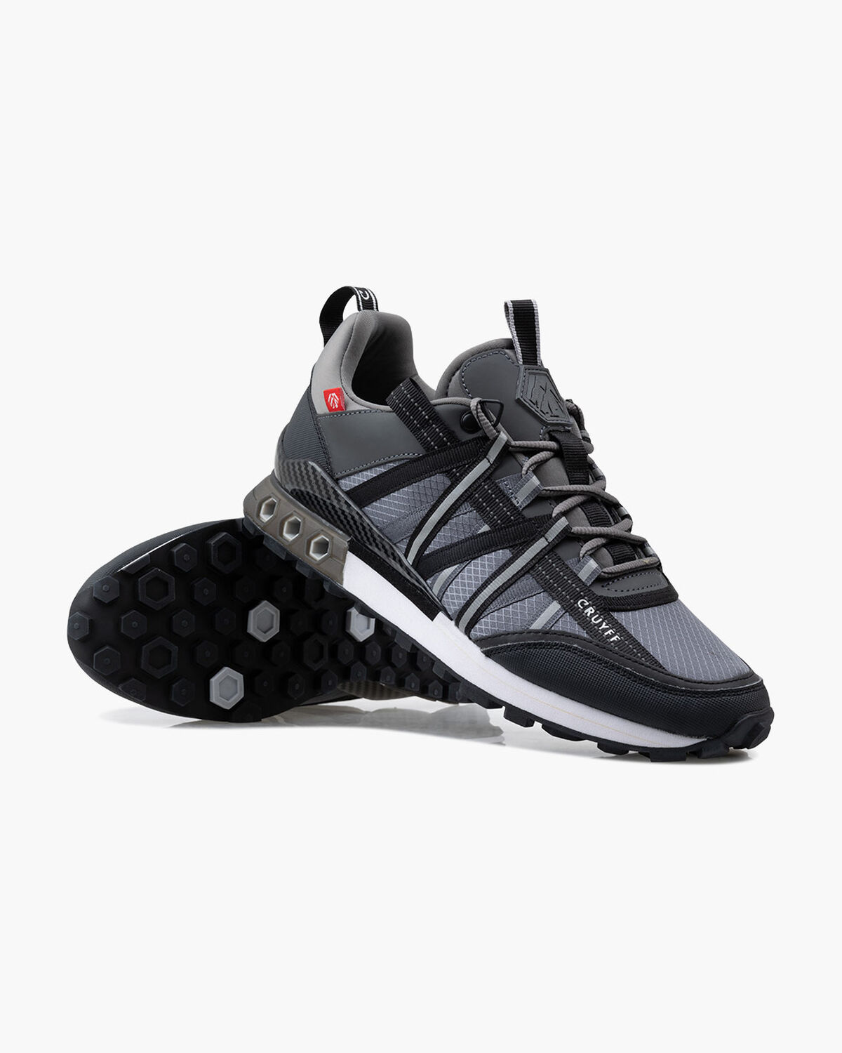 Fearia Hex - Tech // Montserrat, Grey/Black, hi-res