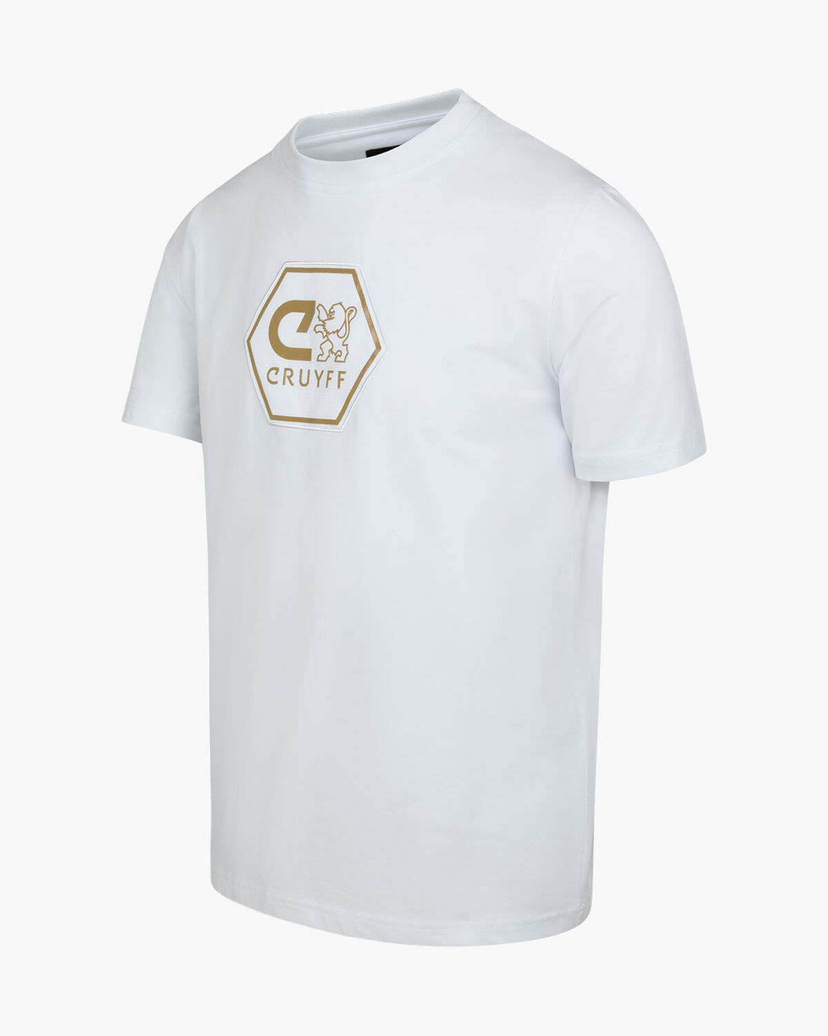 C-Lion Tee, White/Gold, hi-res