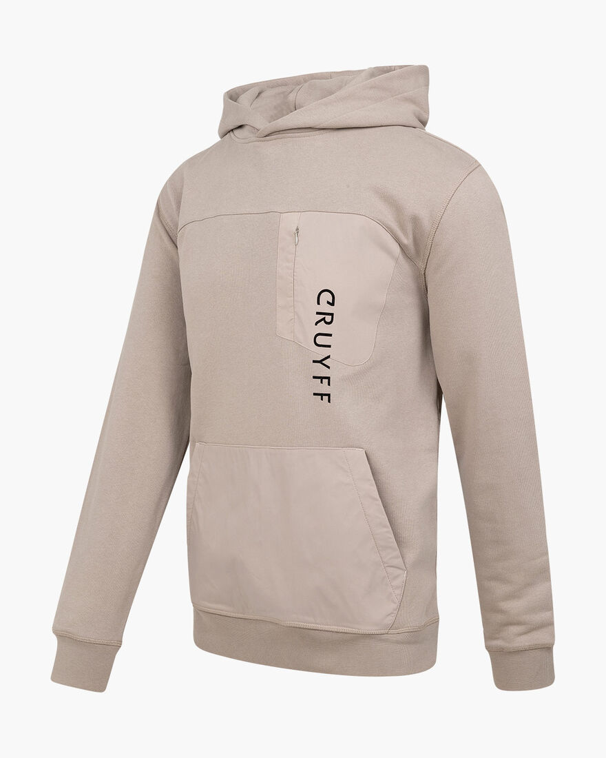 Quinn Hoodie - 100% Cotton, Sand, hi-res