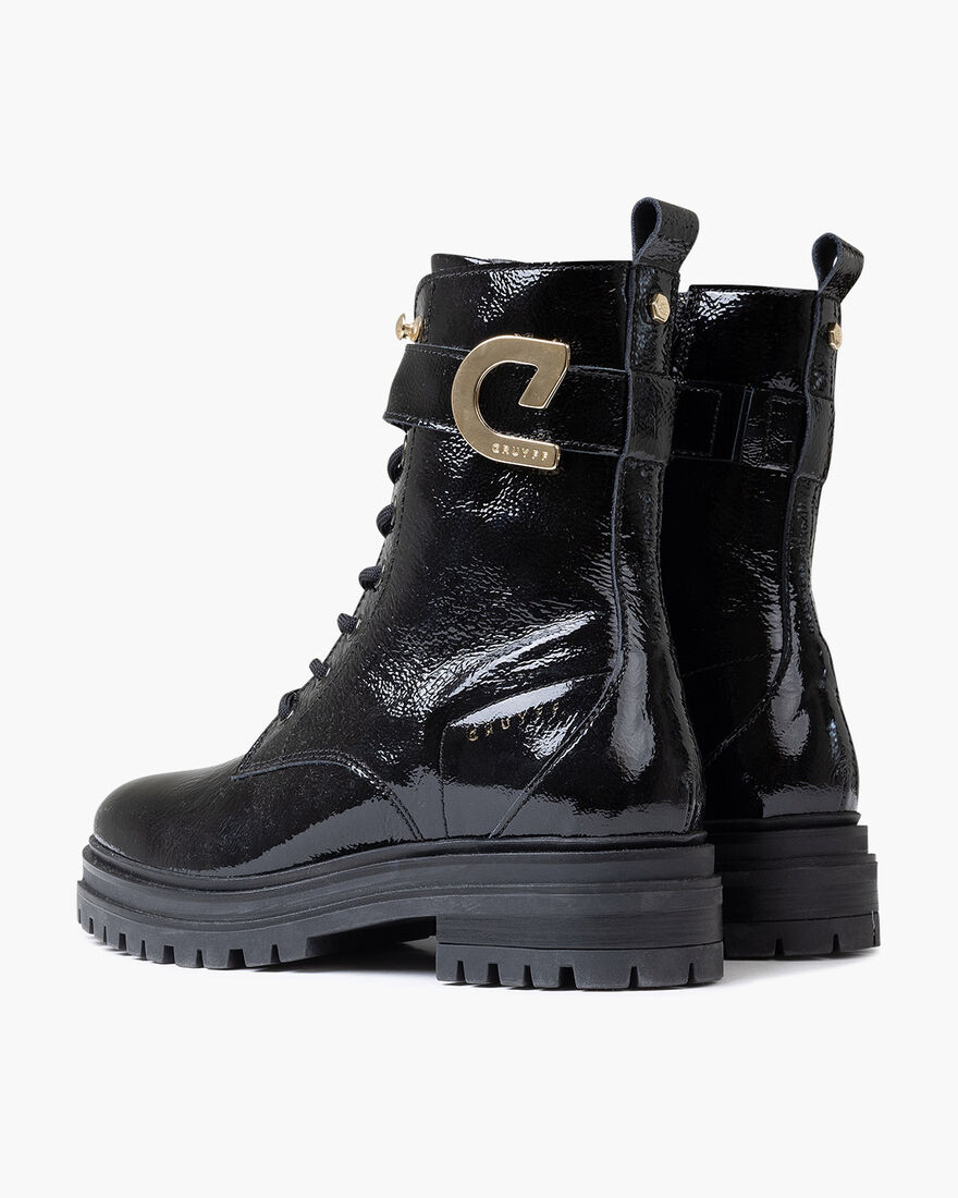 Commando Lace Boot, Black/Black, hi-res