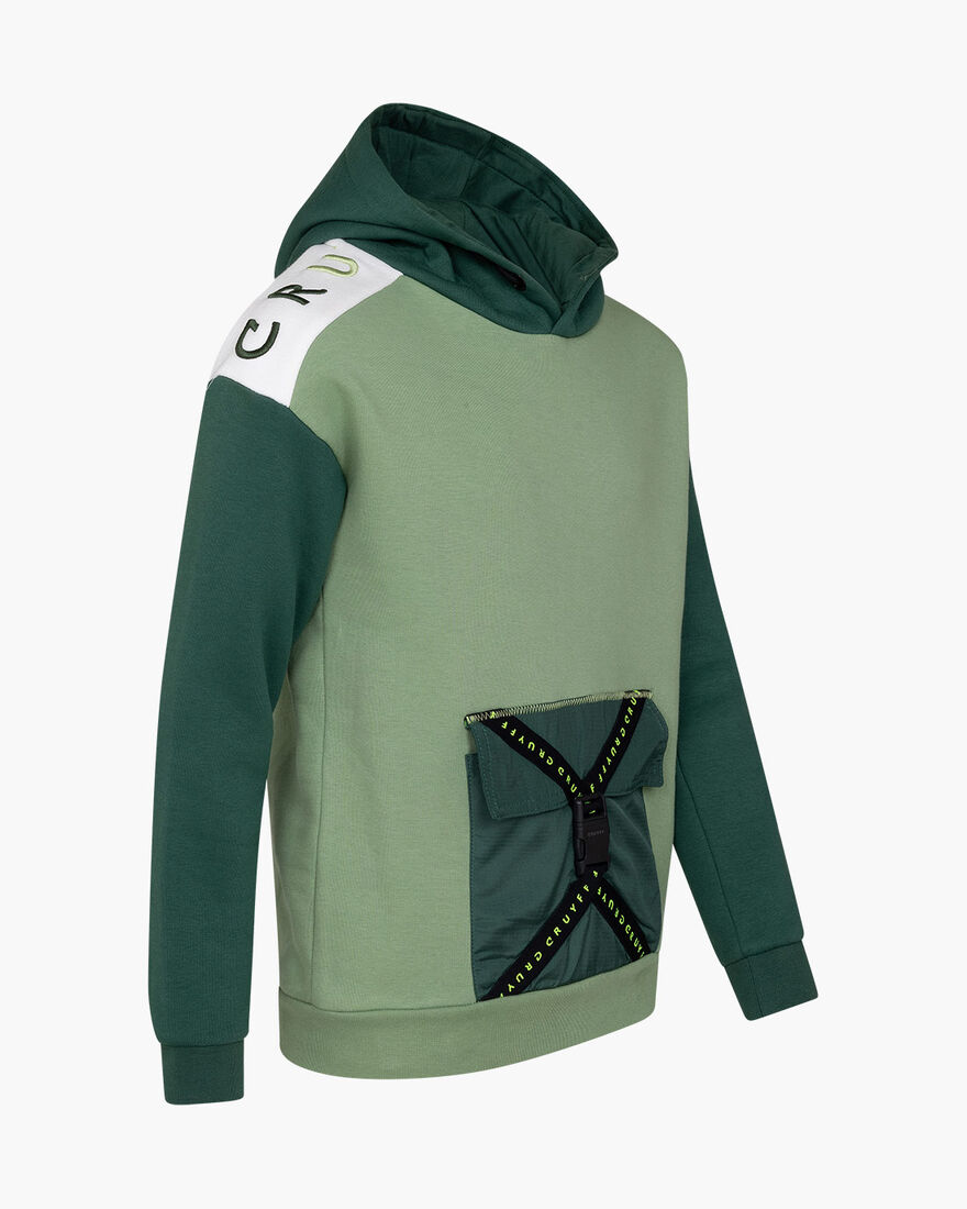 Clipper Hoodie, Green, hi-res