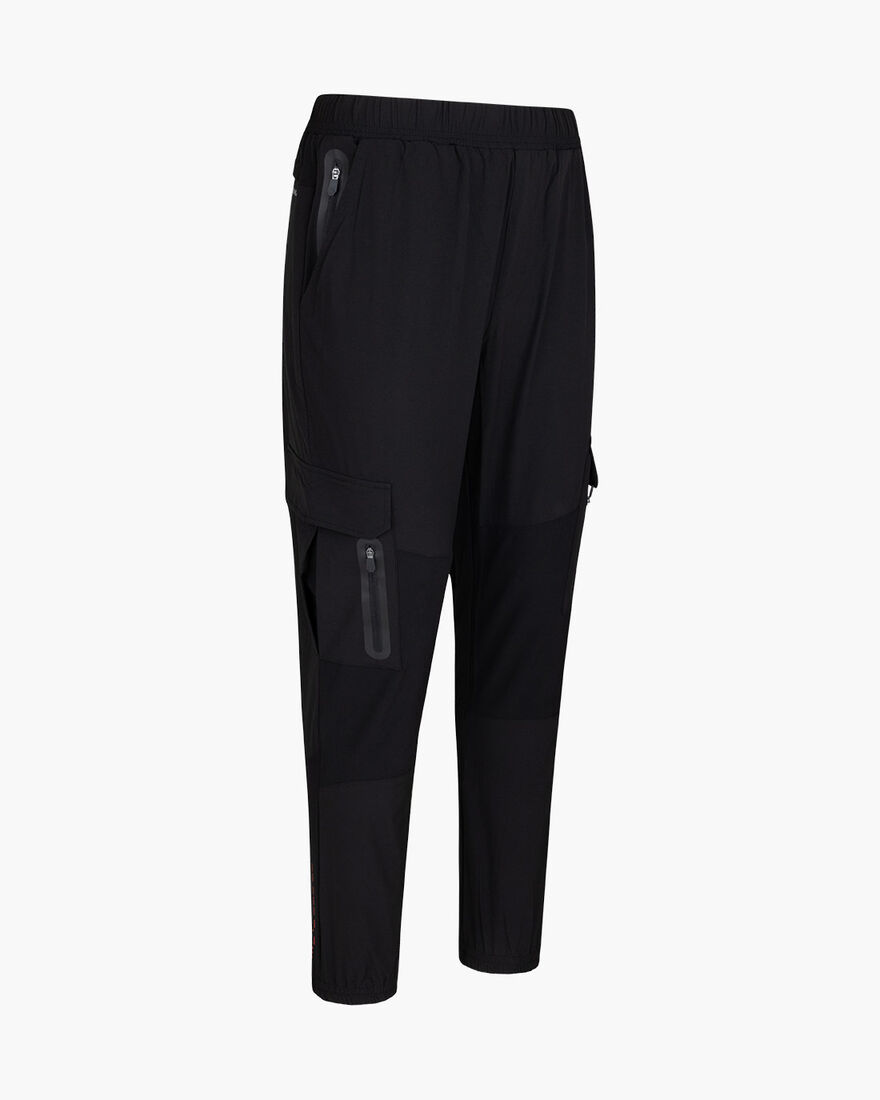 Mantel Track Pants, Black, hi-res
