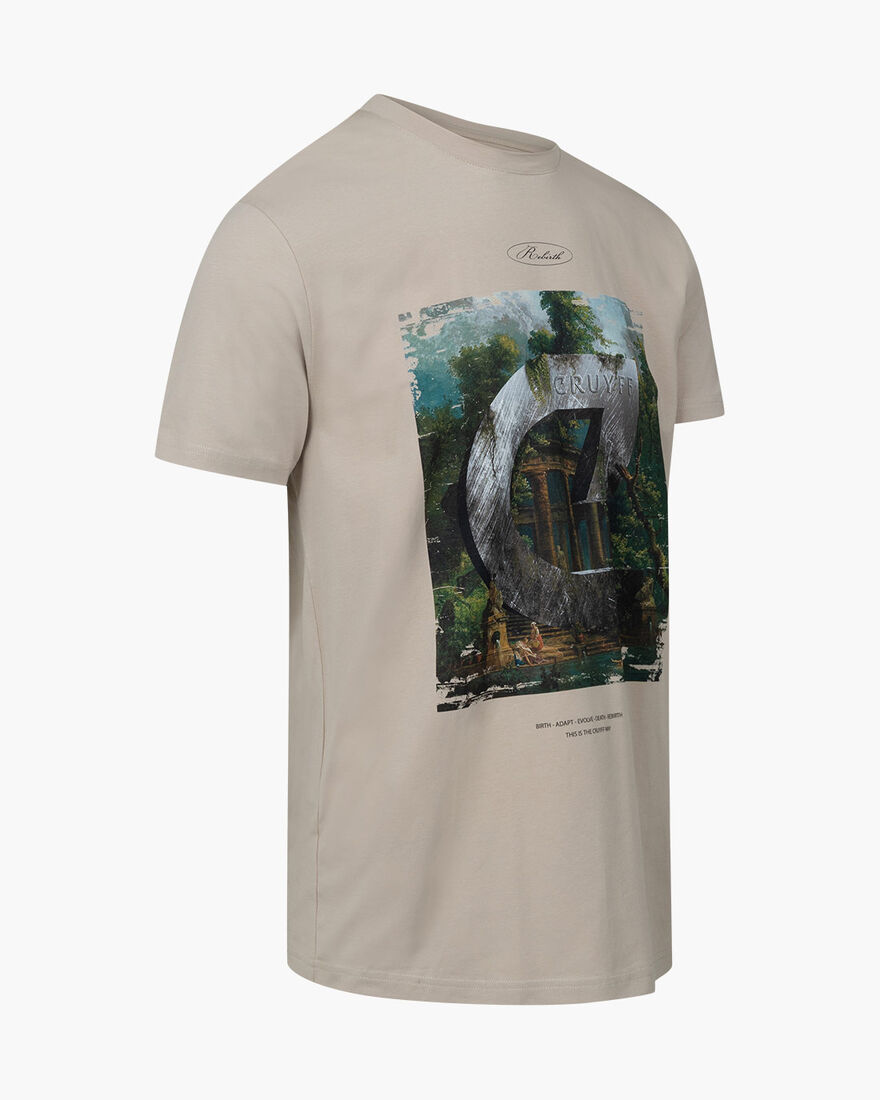 Rebirth Tee, Sand/Yellow, hi-res