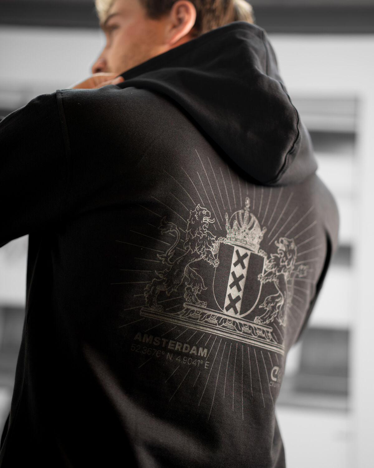 City Pack Hoodie AMS, Black, hi-res