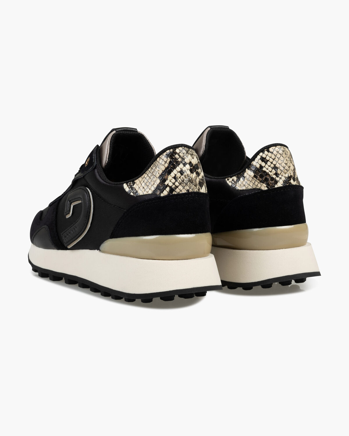 Park Runner-Satin/Velvet, Black/Gold, hi-res
