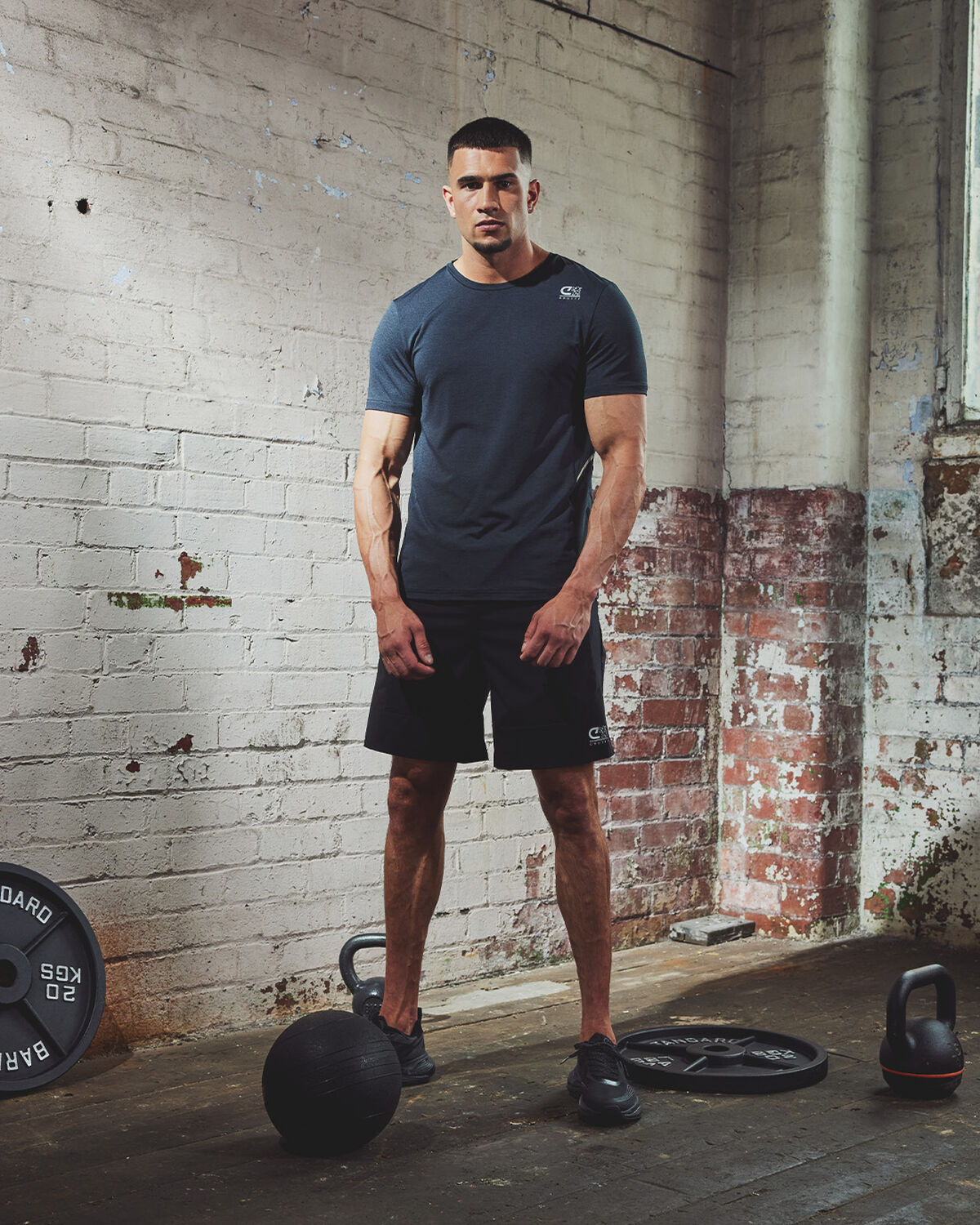Recovery SS Top, Navy, hi-res