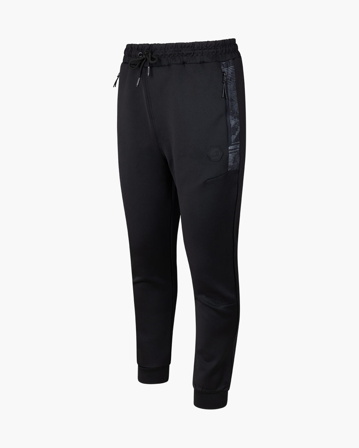 Interstellar Track Pants, Black, hi-res