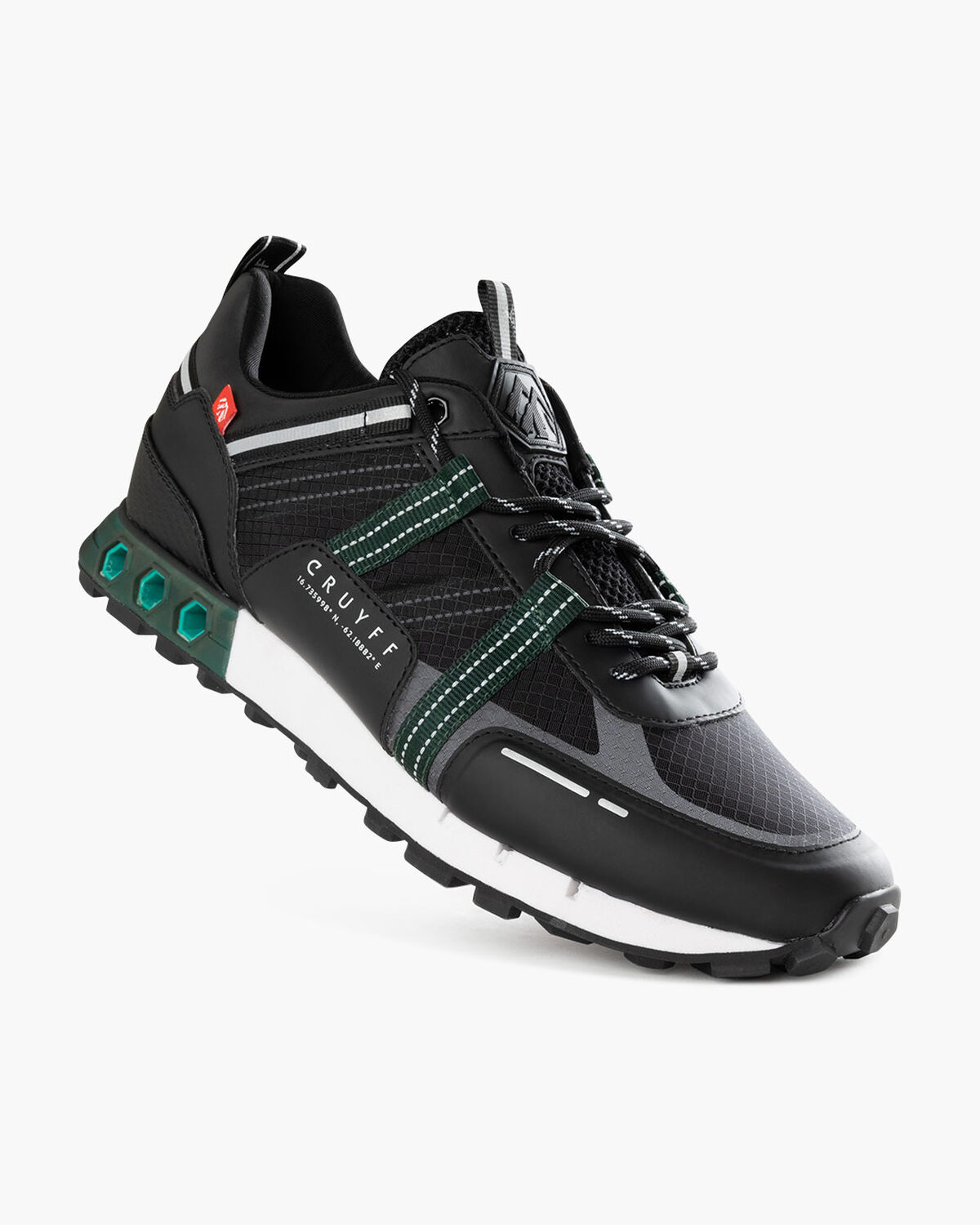 Inter Lace \\ Montserrat, Black/Green, hi-res