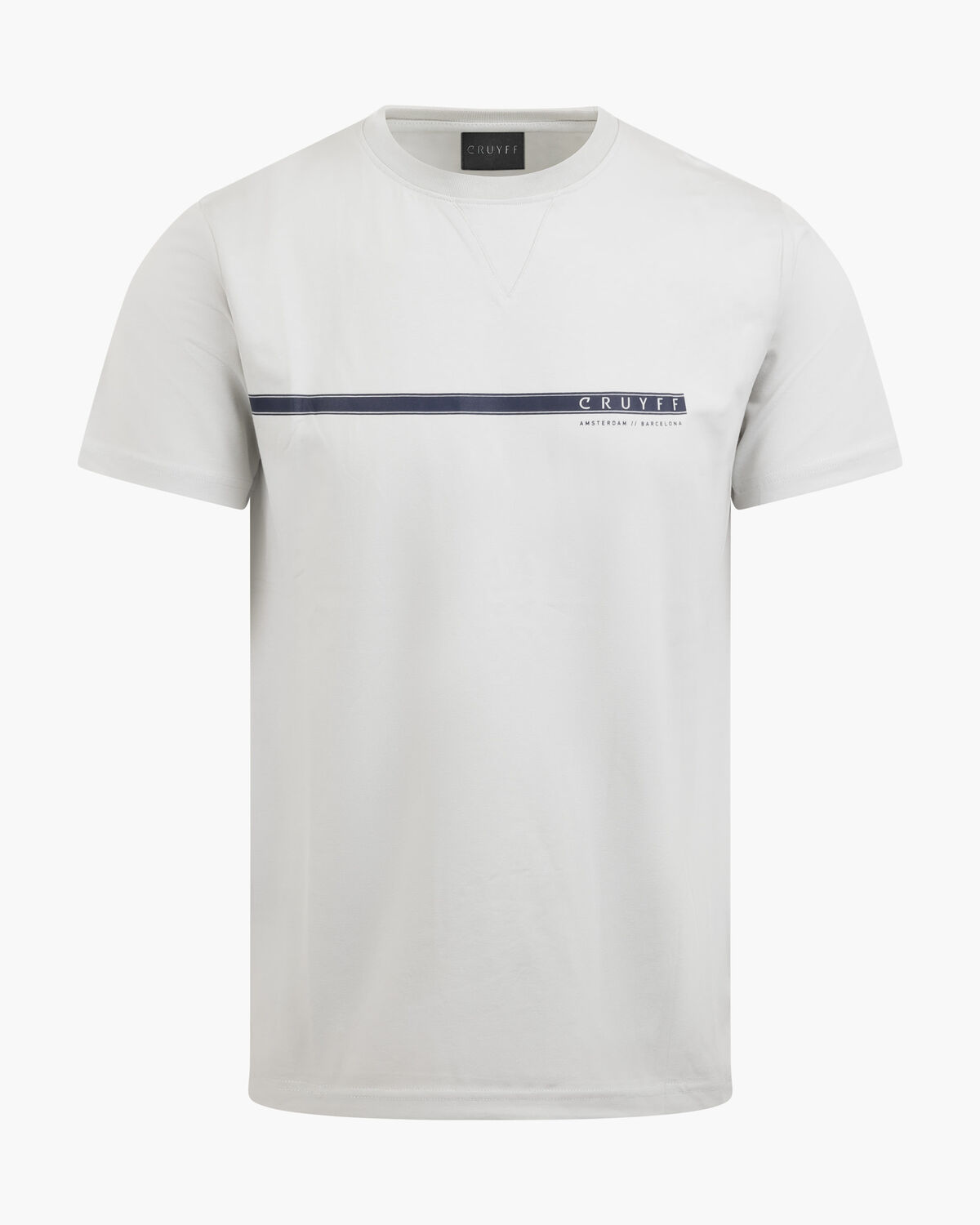 Linear Graphic Tee, Light Grey, hi-res
