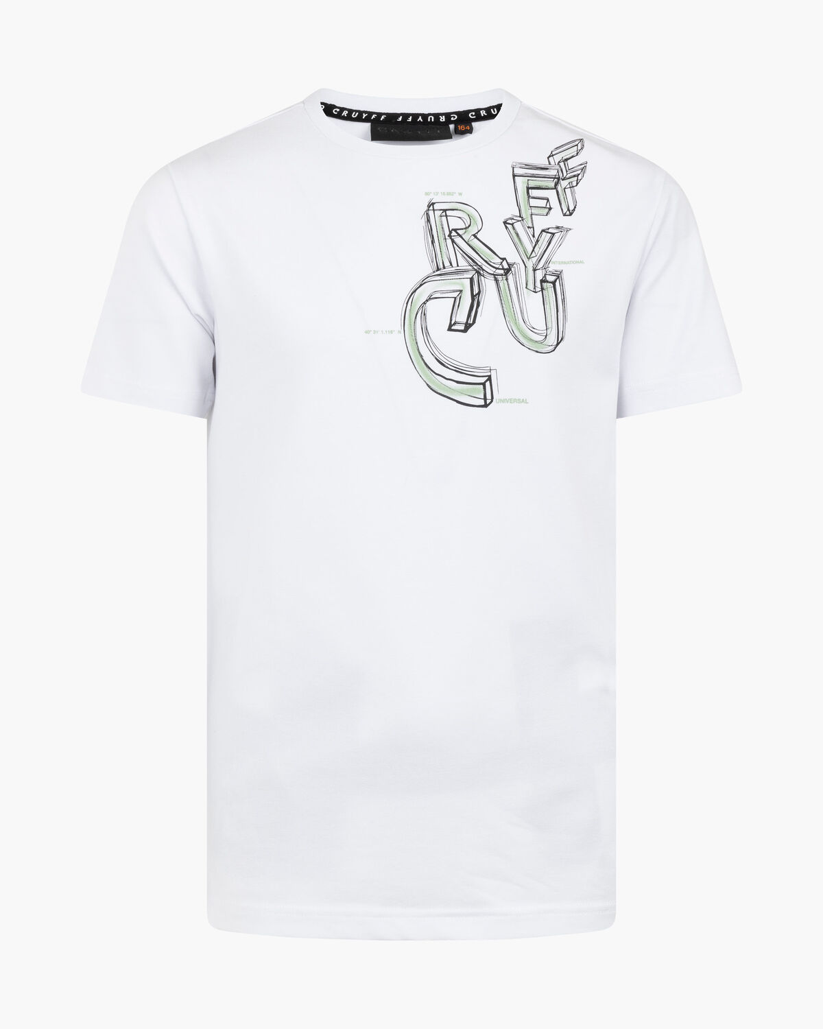 Connection Tee, White, hi-res