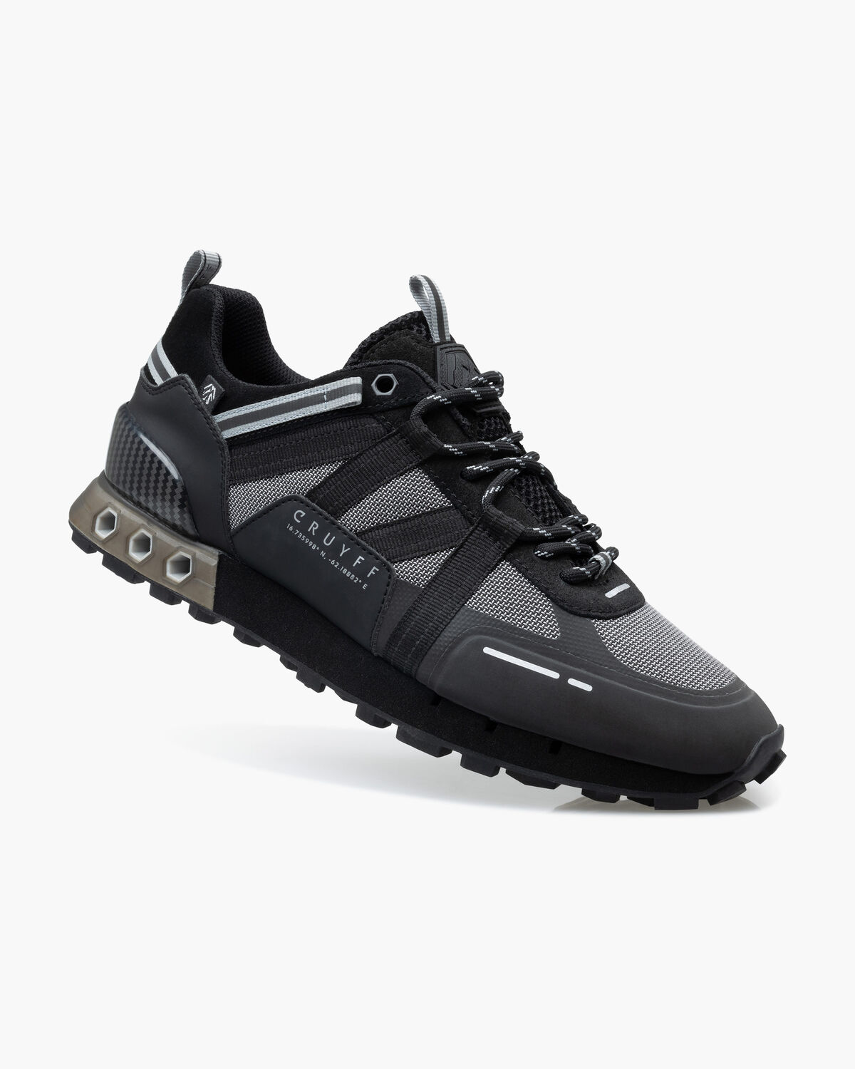 Interlace Hex-Tech // Montserrat, Black, hi-res
